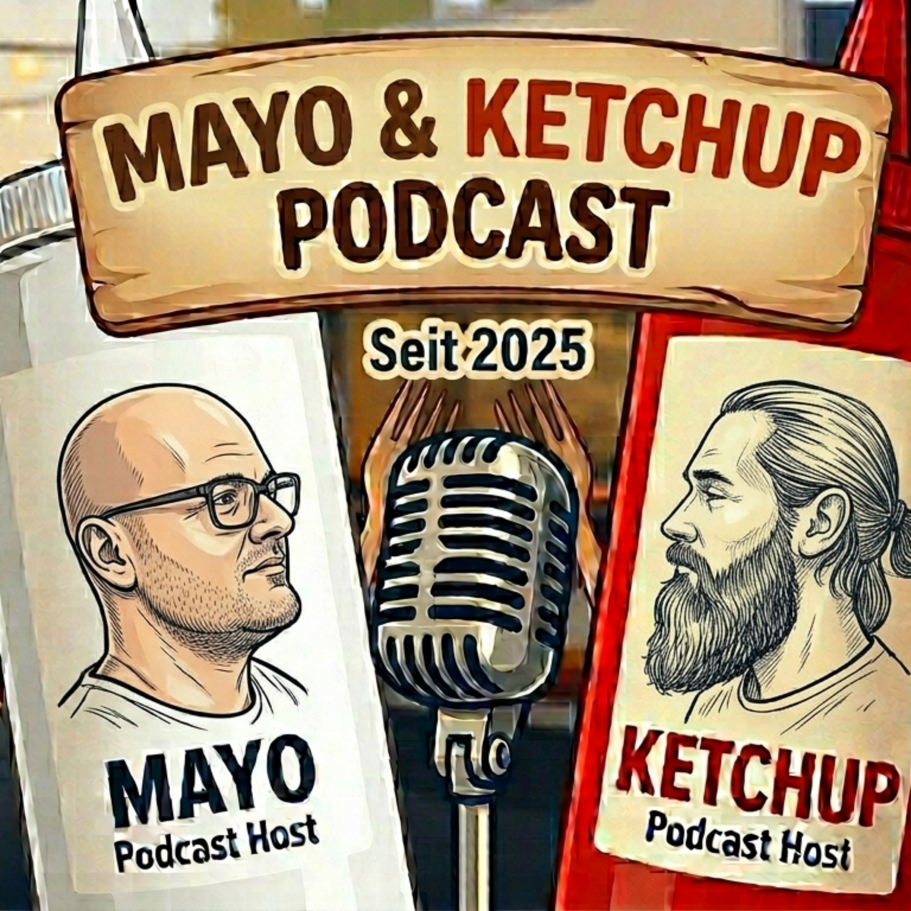 Mayo und Ketchup
