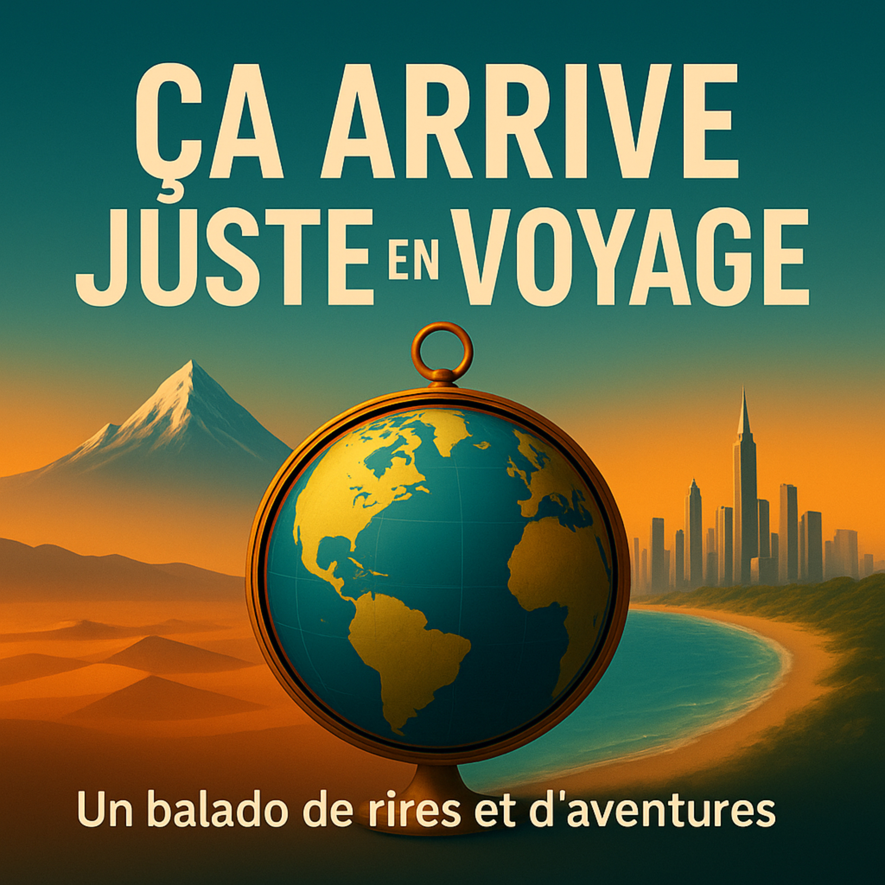 Ça arrive juste en voyage podcast artwork