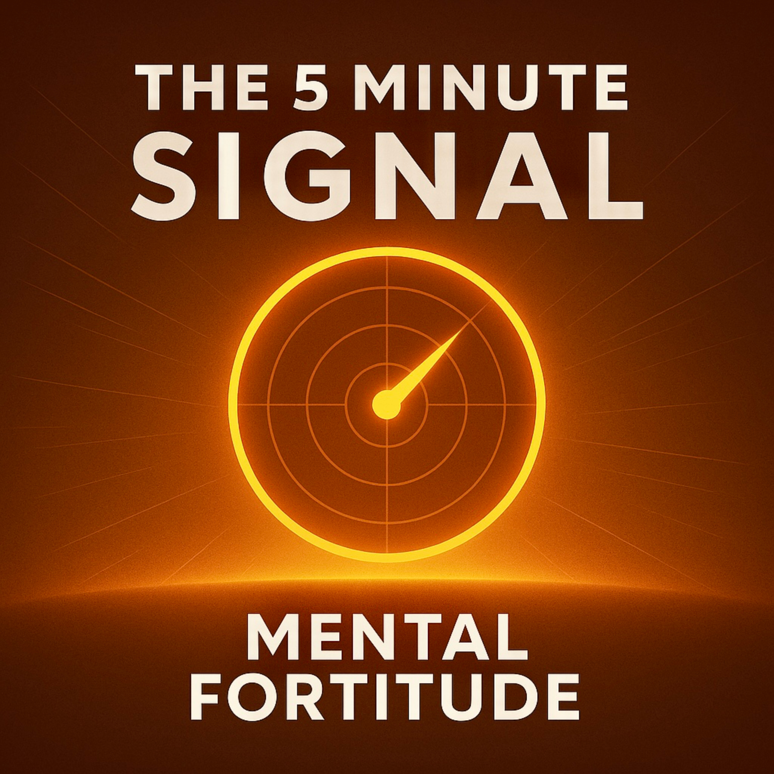 THE 5 MINUTE SIGNAL : MENTAL FORTITUDE
