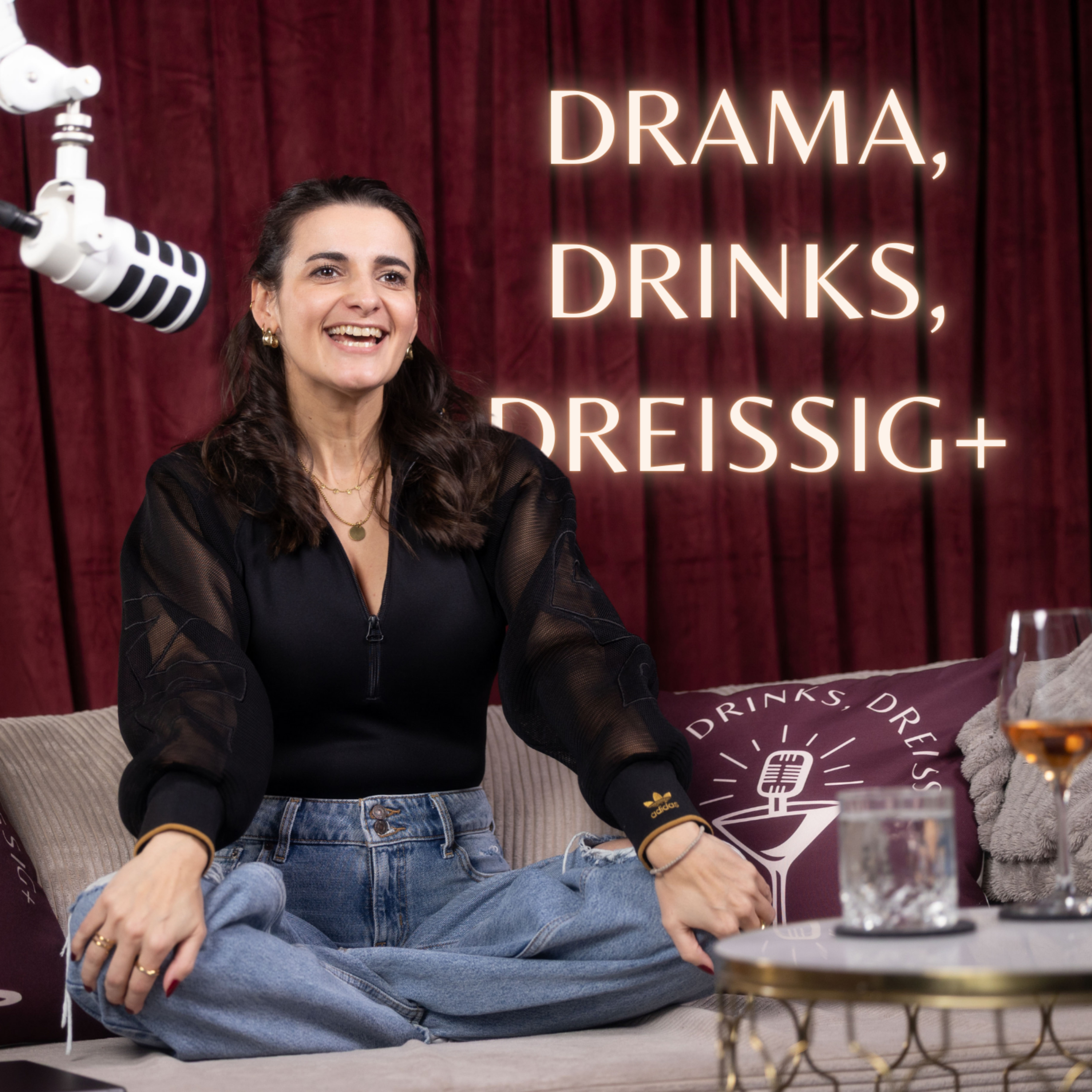 Drama, Drinks, Dreissig+ cover art