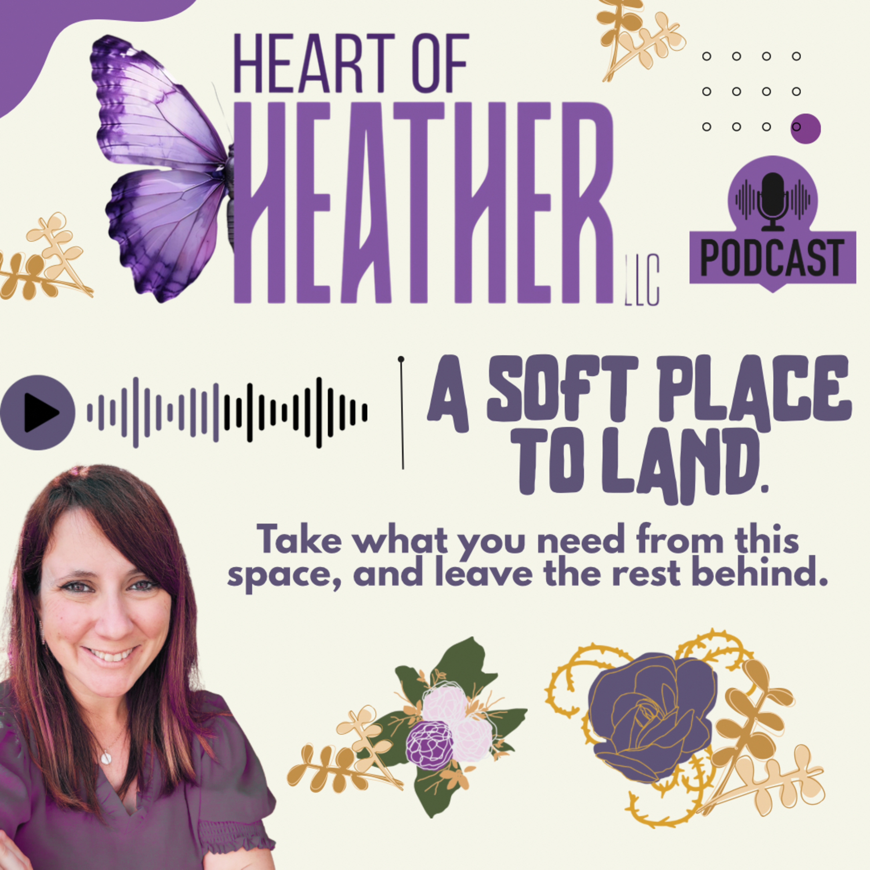 Heart of Heather’s Soft Place to Land podcast artwork