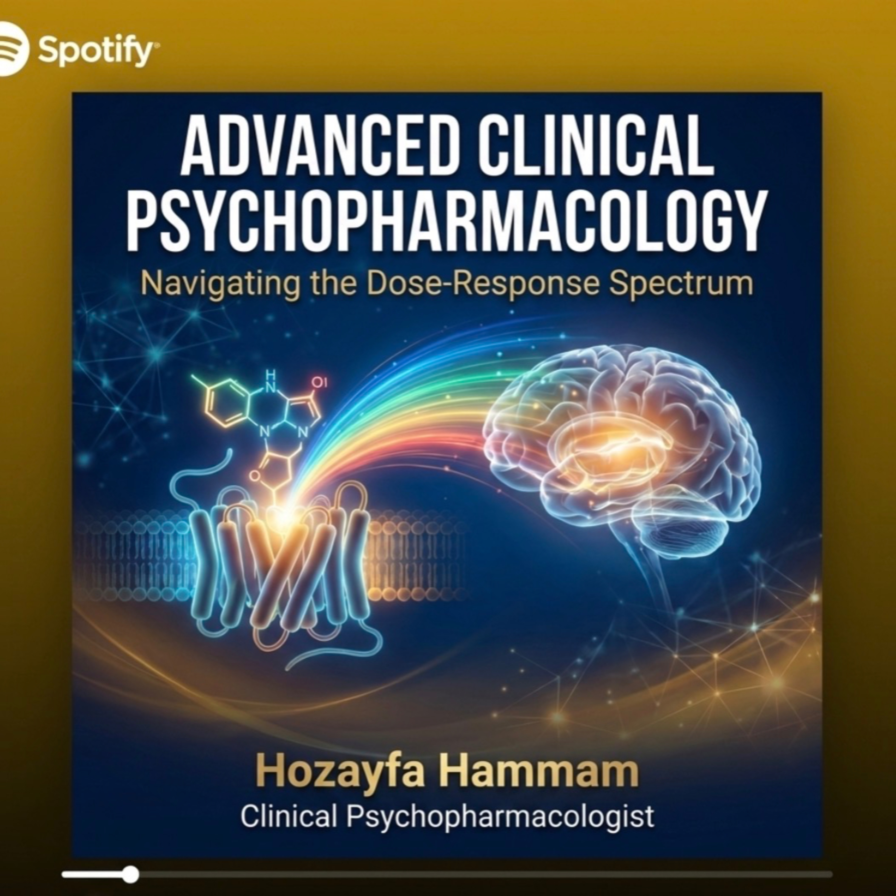 Clinical psychopharmacology advanced insights podcast artwork