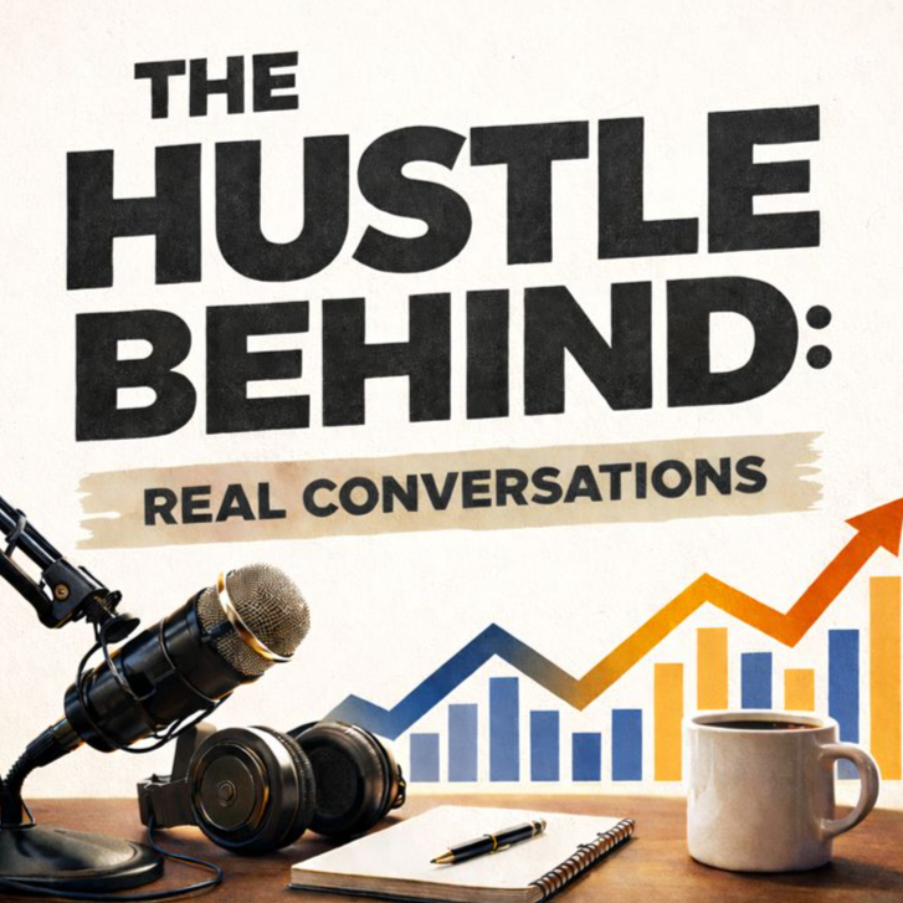 The Hustle Behind: Real Conversations cover art