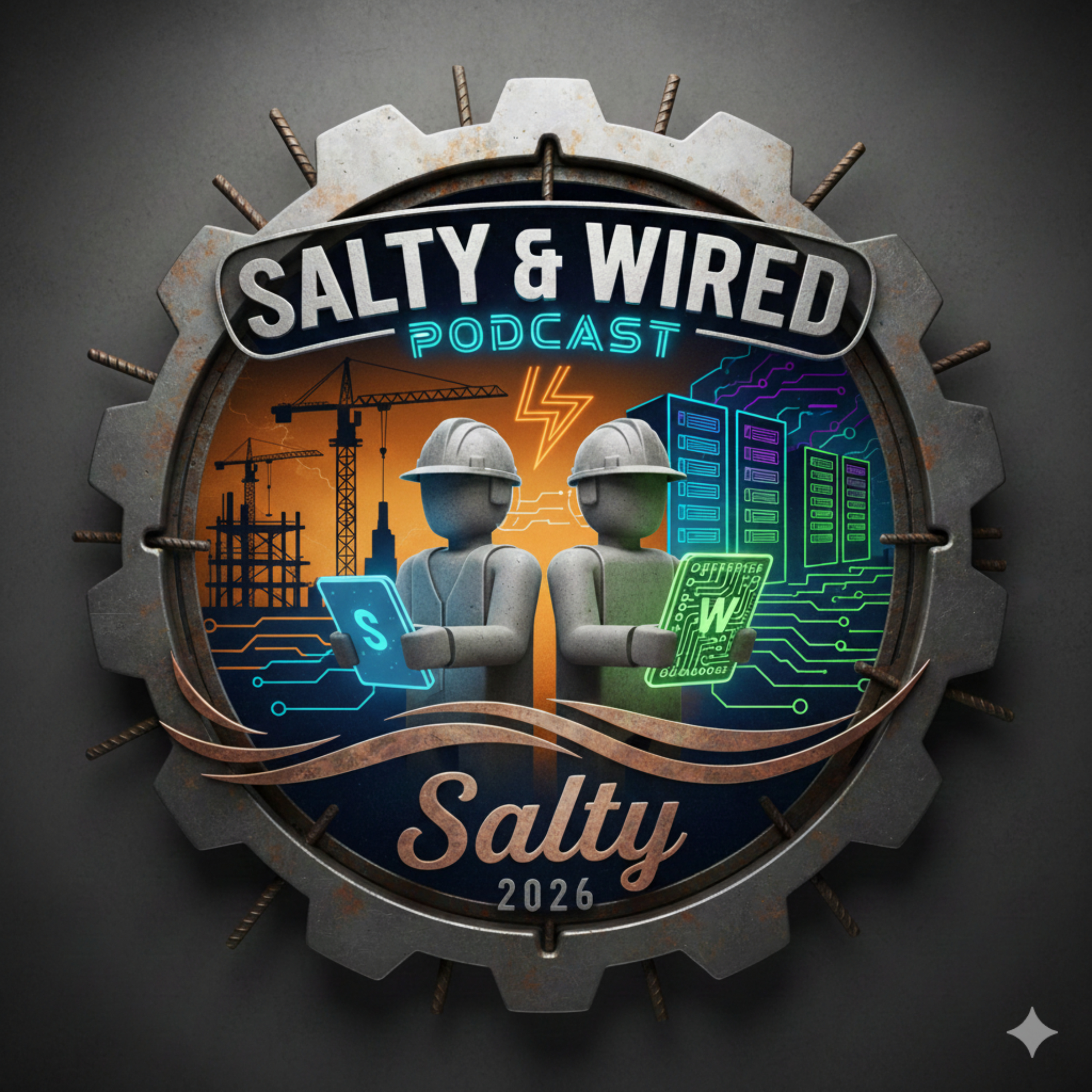 Salty and Wired podcast artwork