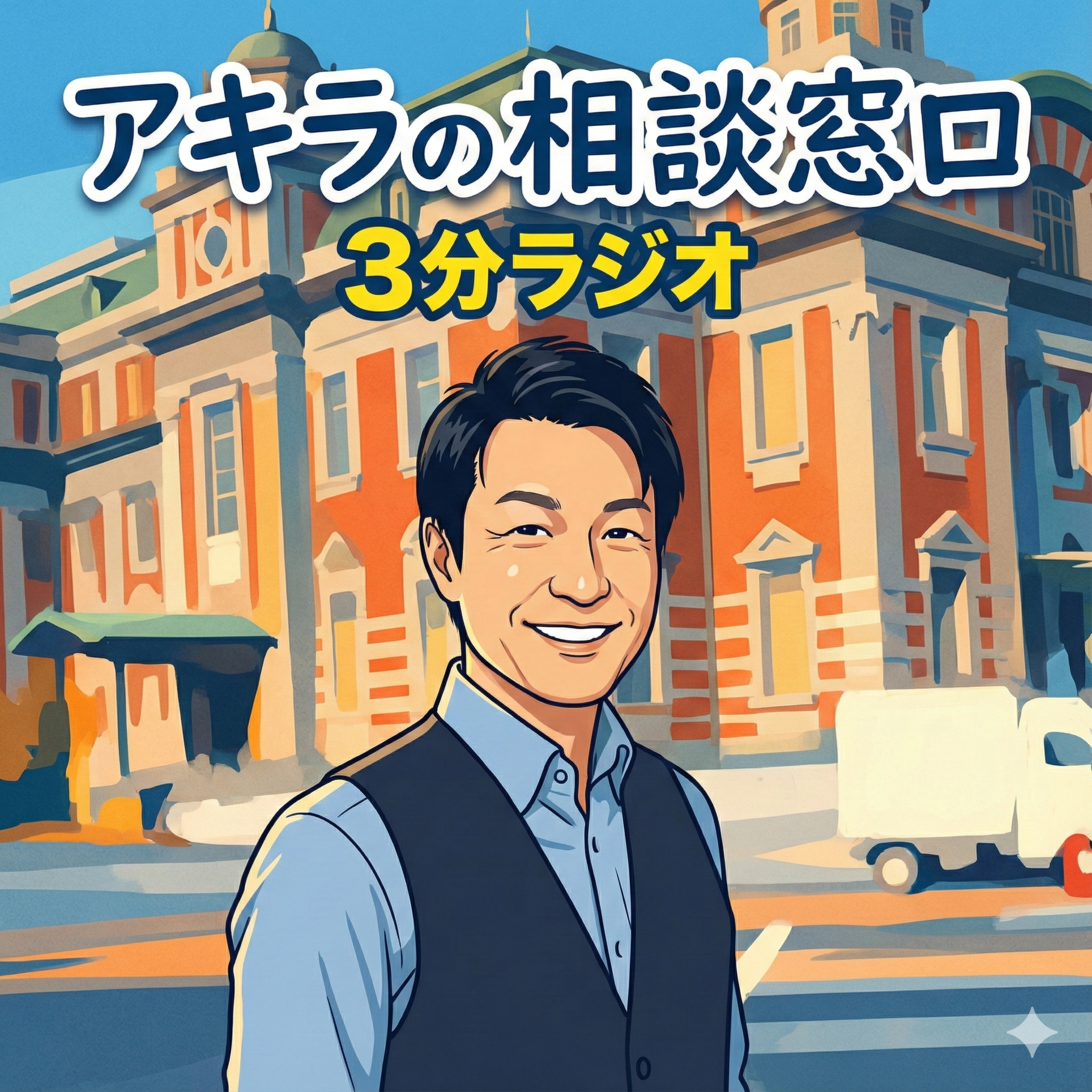 「アキラの相談窓口」3分ラジオ cover art