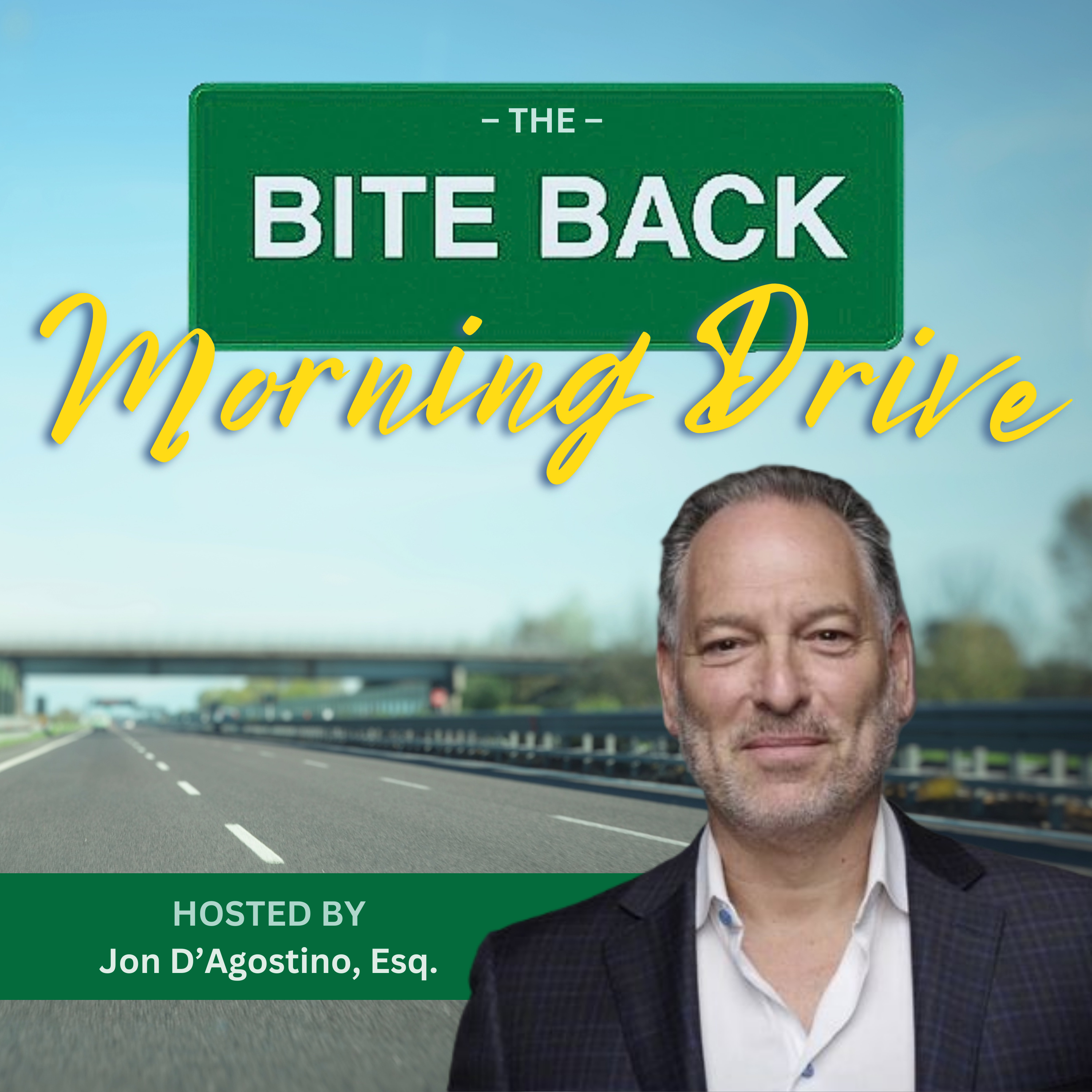 BITE BACK: The Morning Drive with Jon D'Agostino cover art