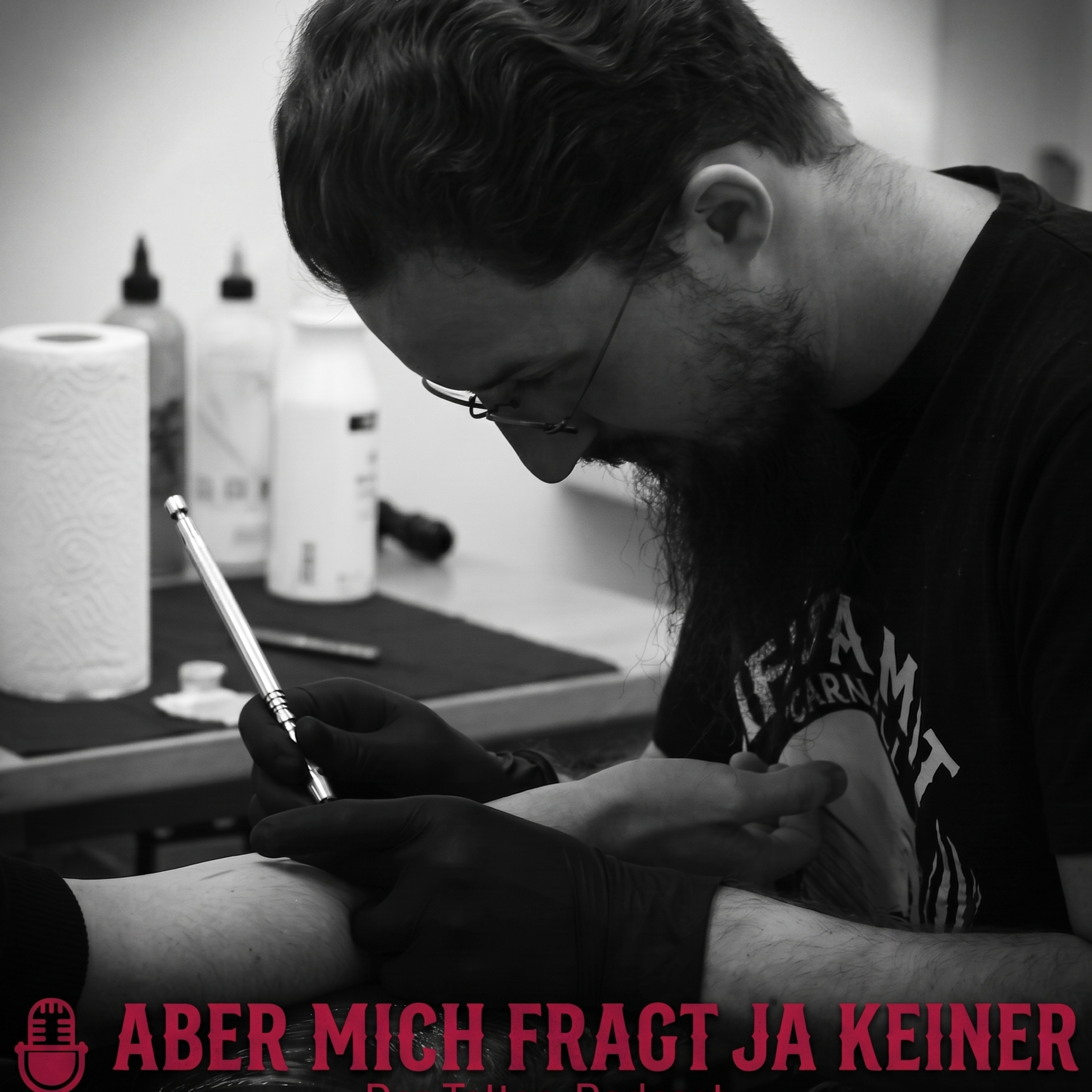 Aber mich fragt ja keiner - Tattoo Talk mit Emanuel Wolff von Wolffshaut podcast artwork