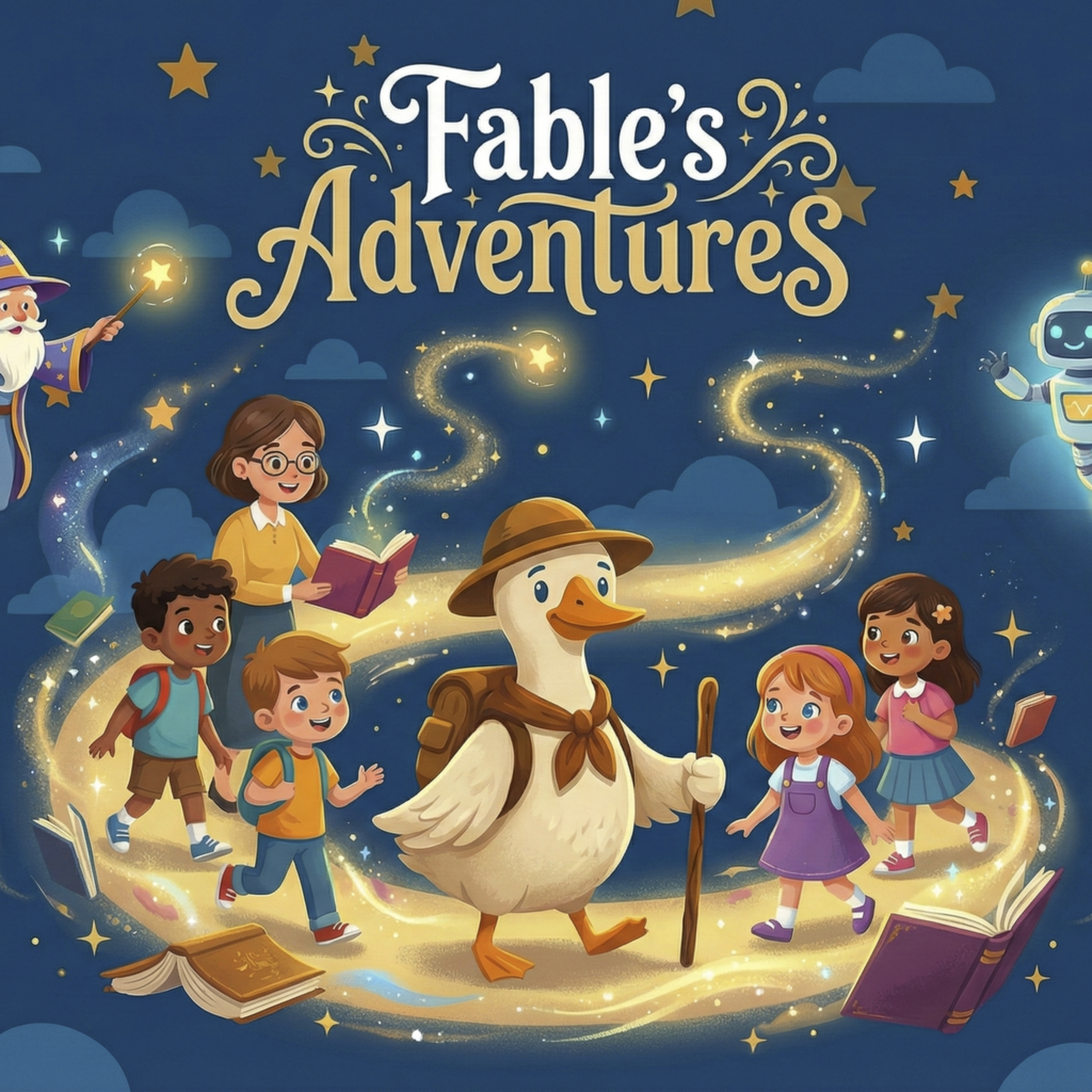 Fable's Adventures: Magical Audio Stories for Kids (Ages 5-8)