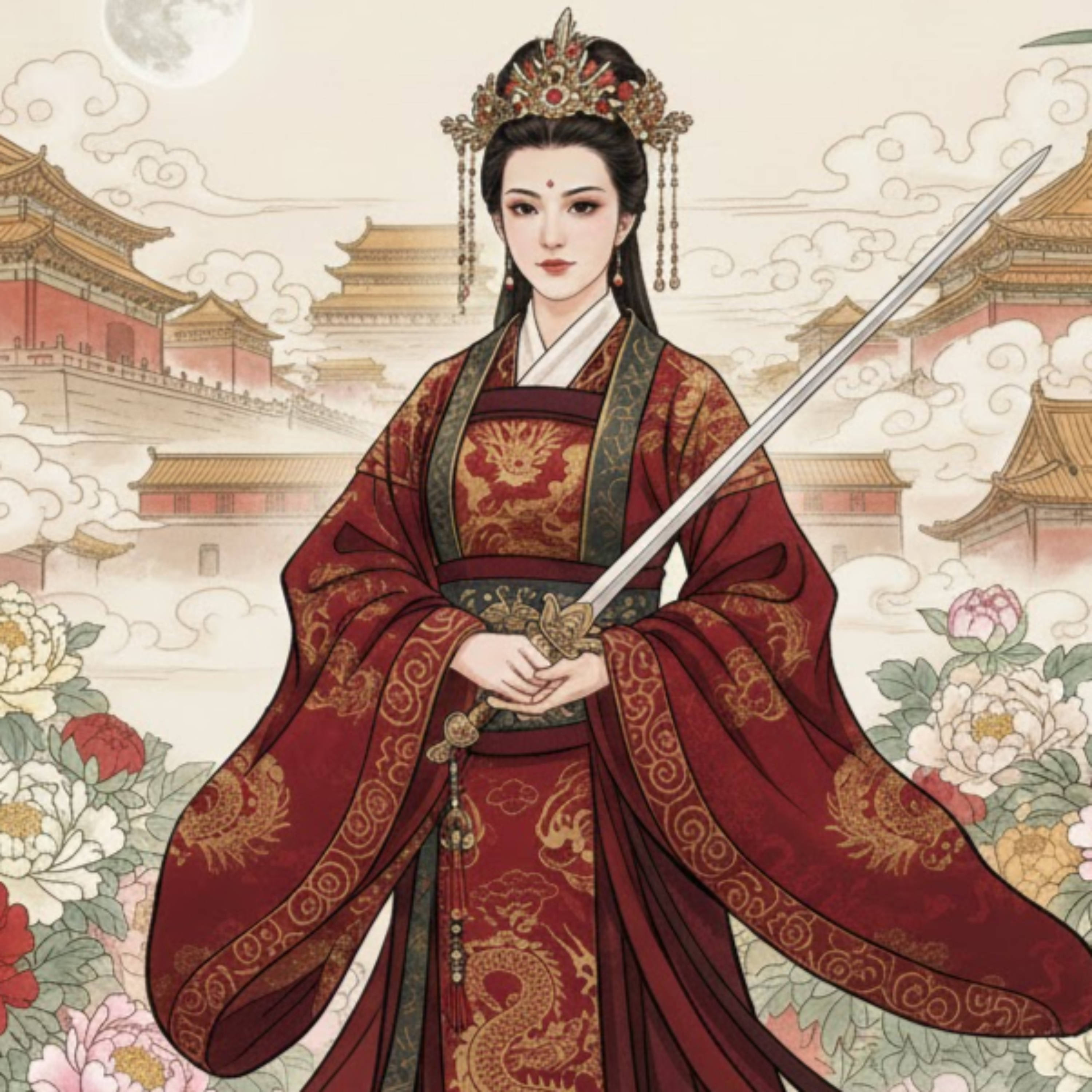 红袖执剑 cover art