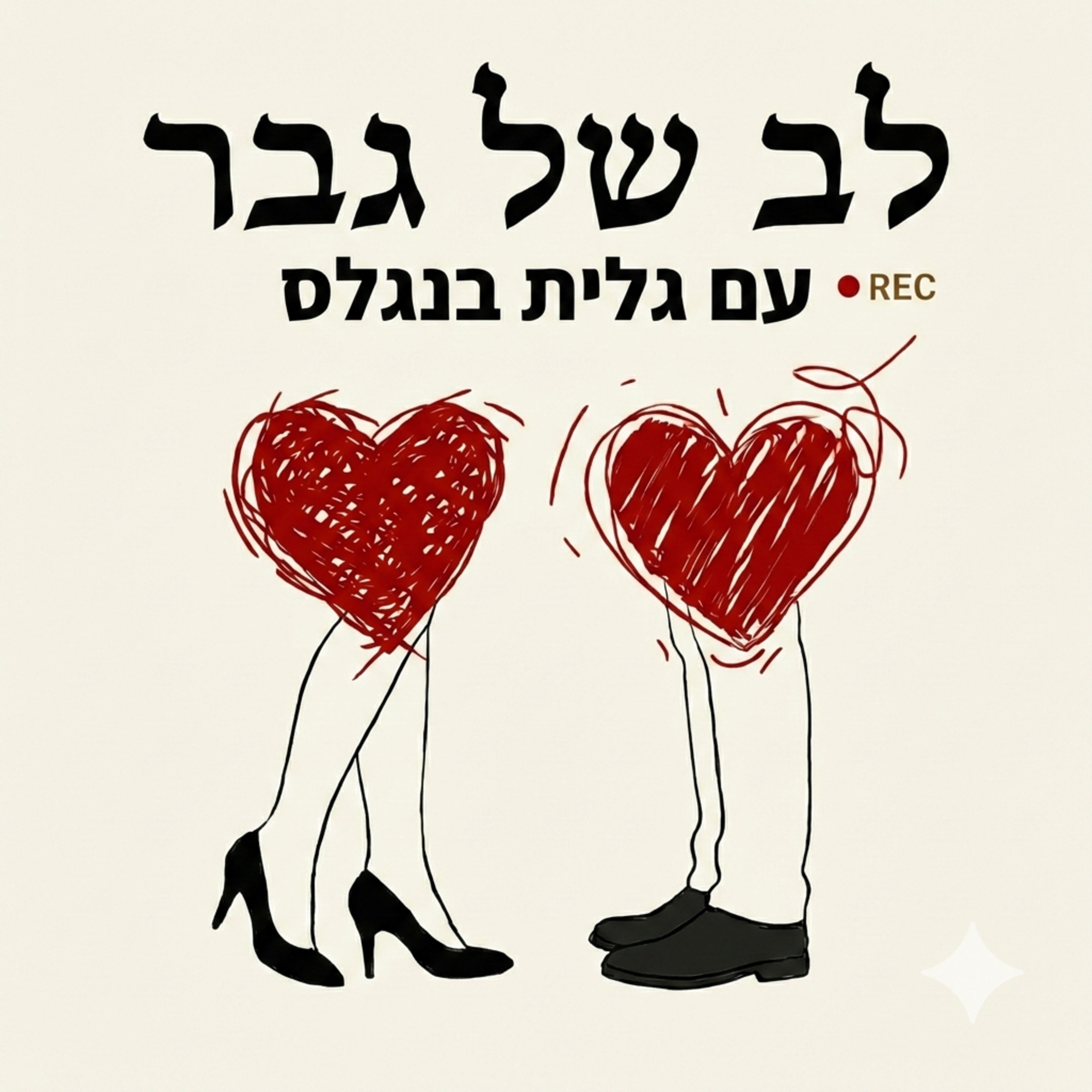 לב של גבר - מה גברים לא אומרים בקול cover art