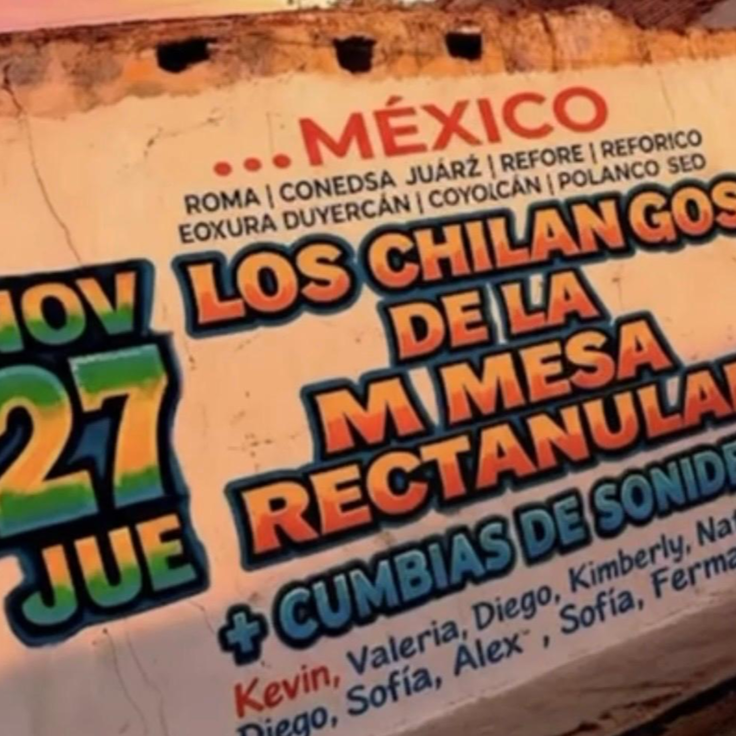 Los Chilangos de la Mesa Rectangular podcast artwork