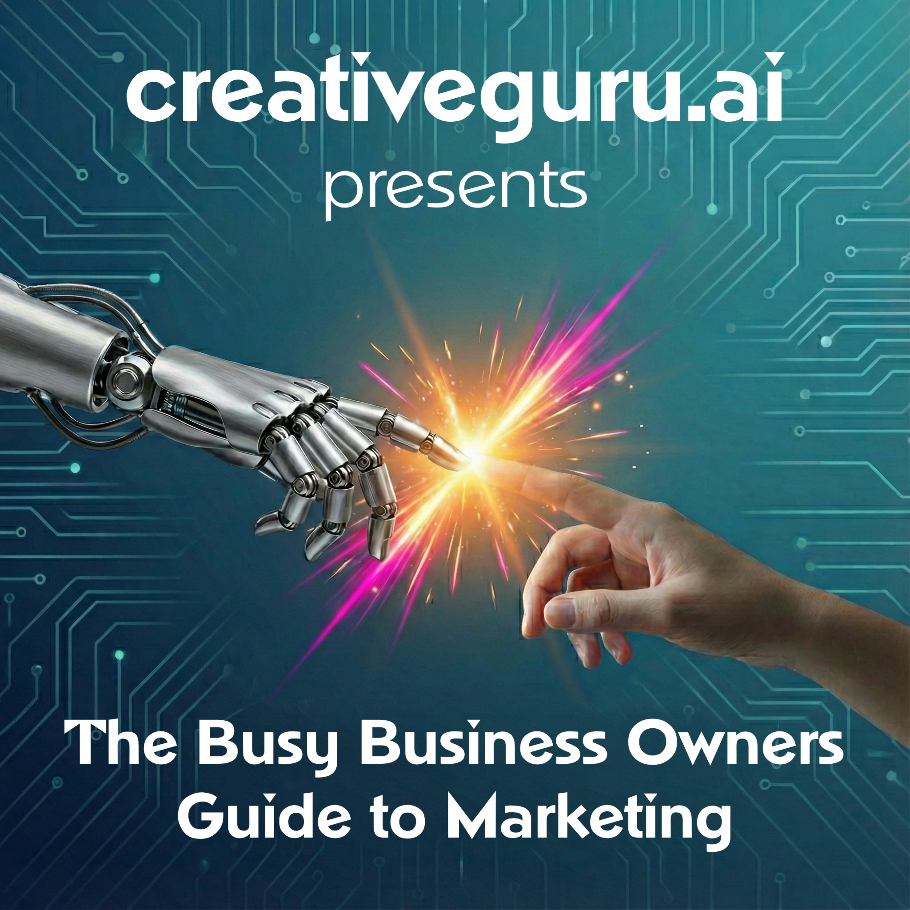 The busy business owners guide to marketing cover art