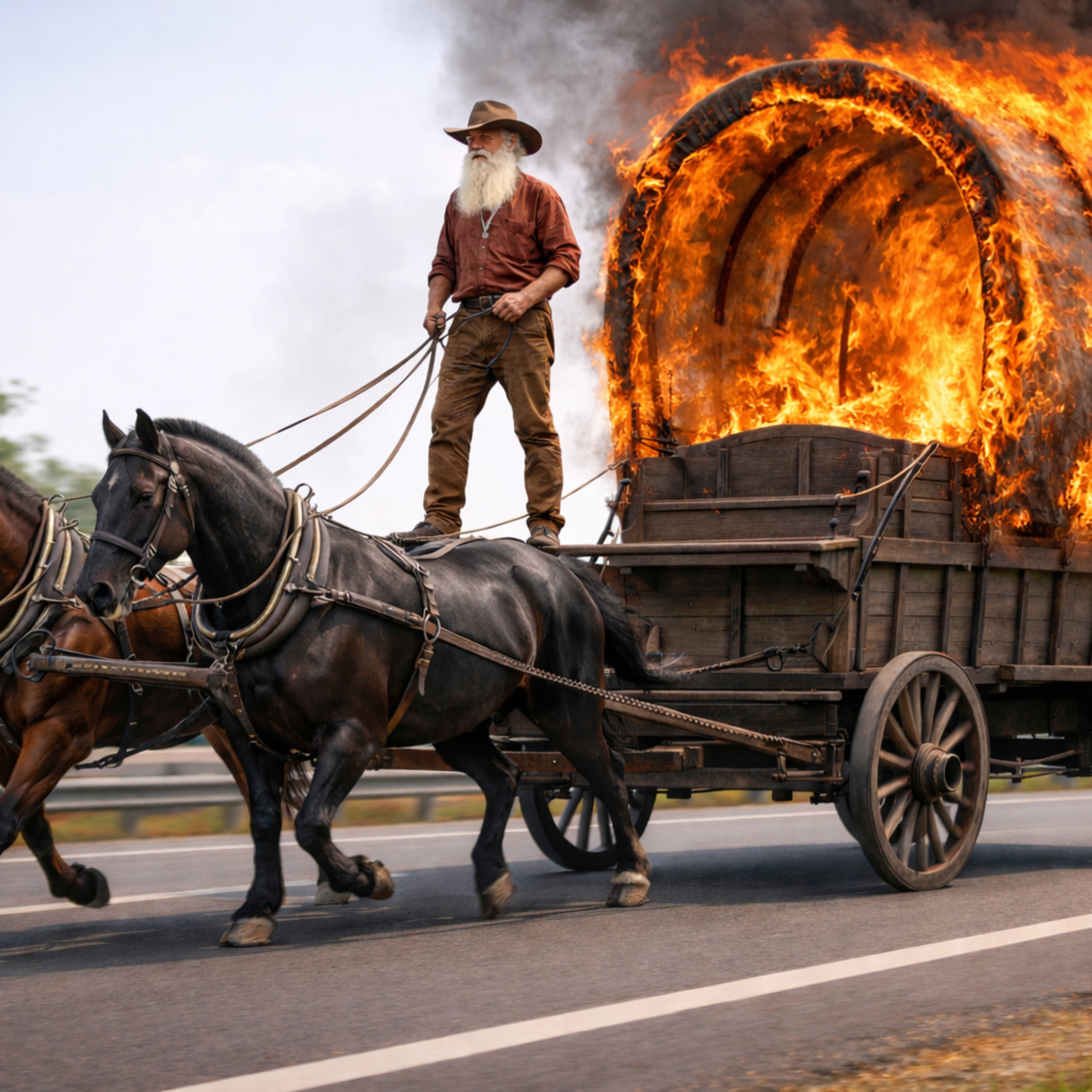 The Loaded Wagon