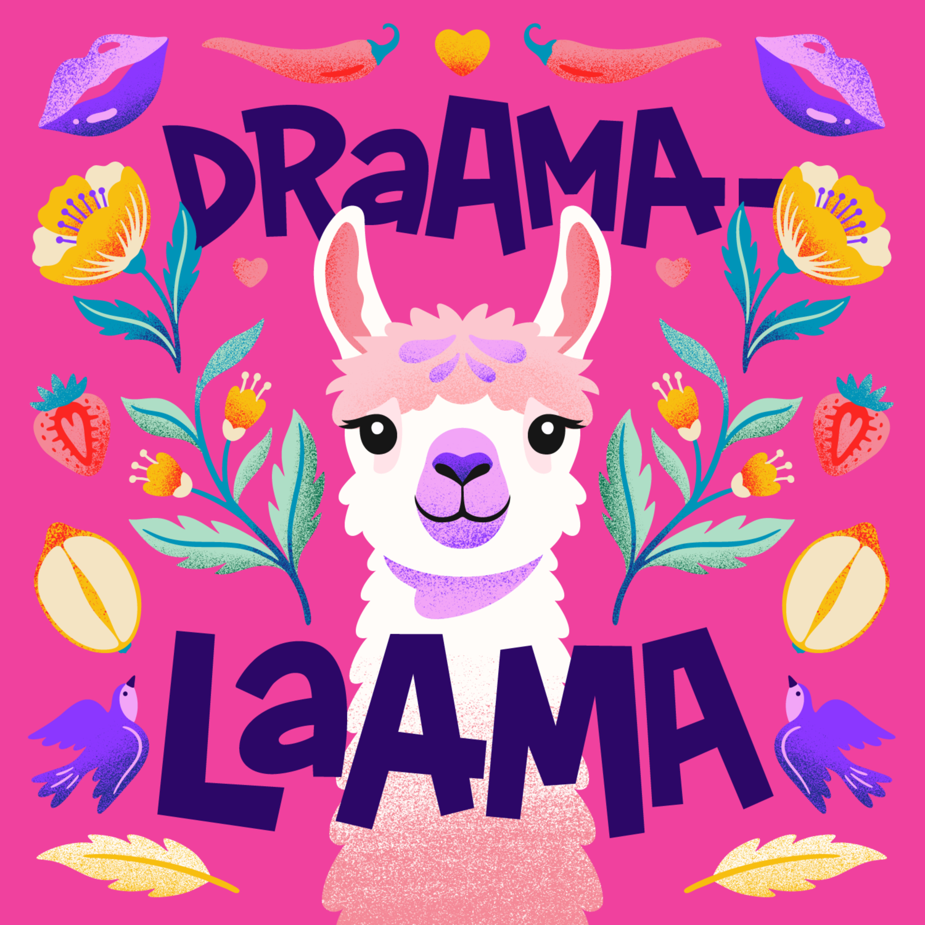 Draama-Laama Podcast cover art