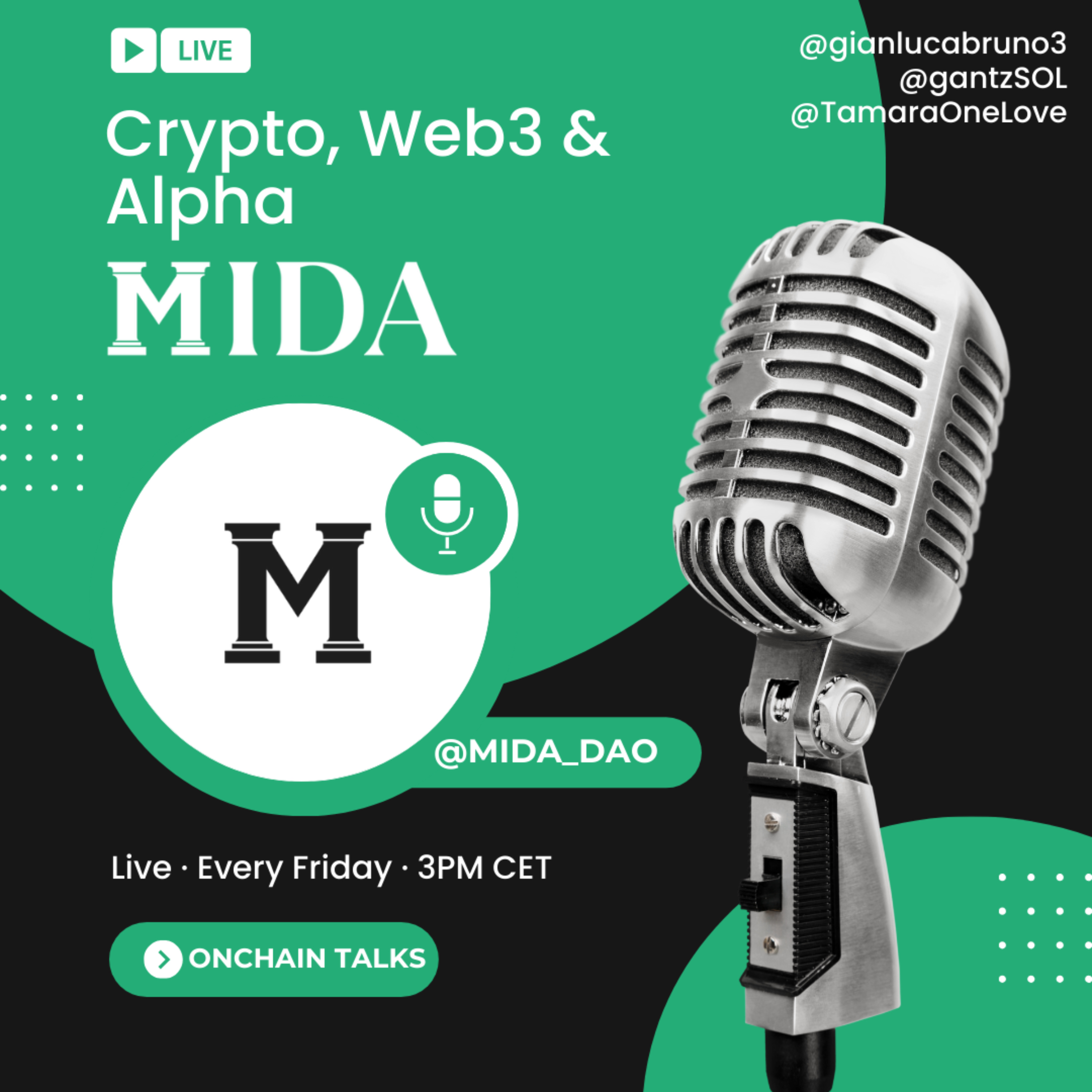 MIDA: Crypto, Web3 & Alpha podcast artwork