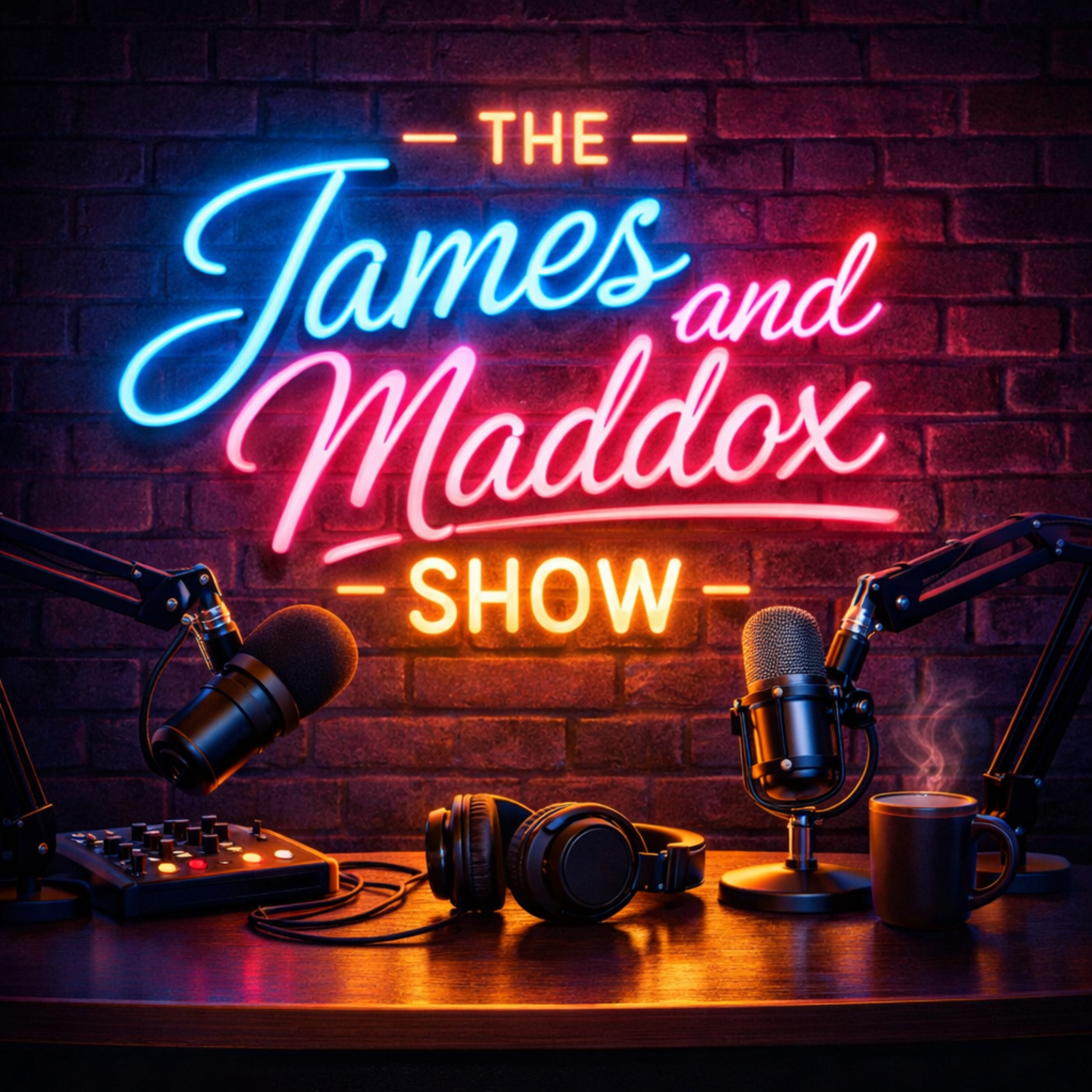 The James and Maddox Show podcast artwork