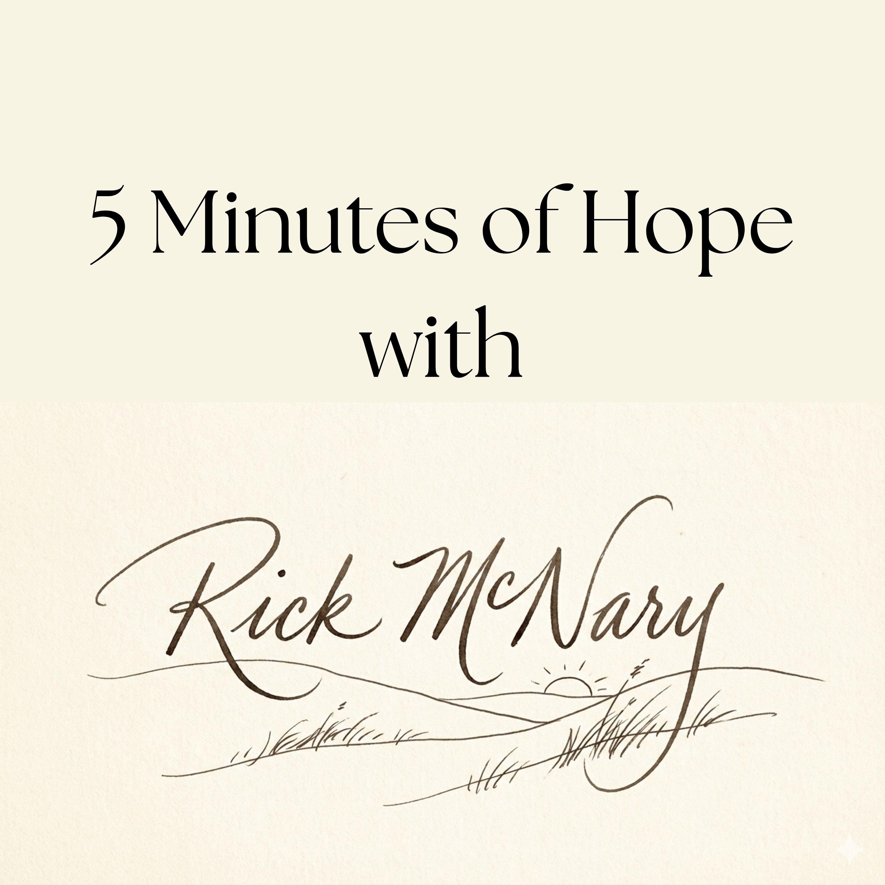 5 Minutes of Hope with Rick McNary cover art
