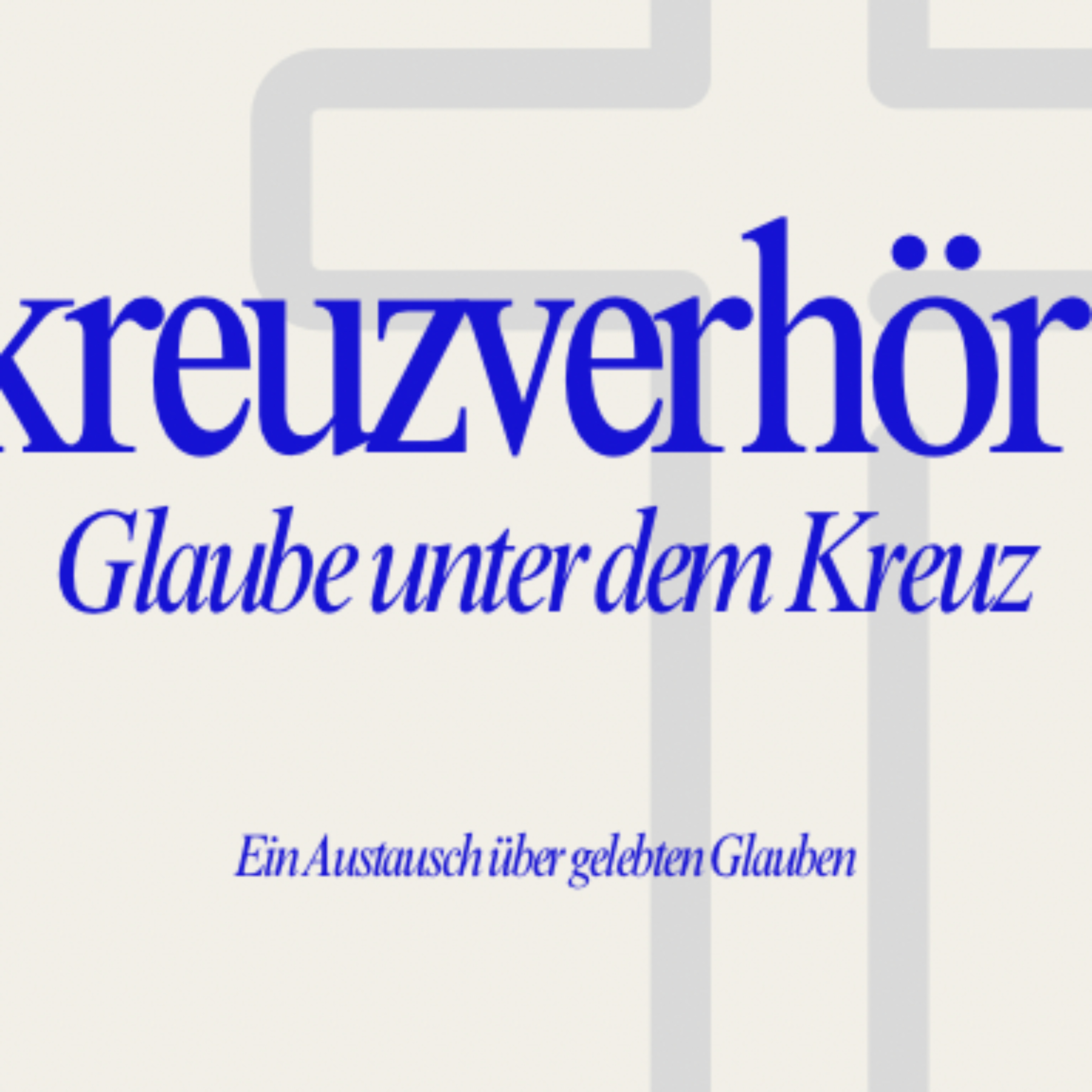 Kreuzverhör. Glaube unter dem Kreuz cover art