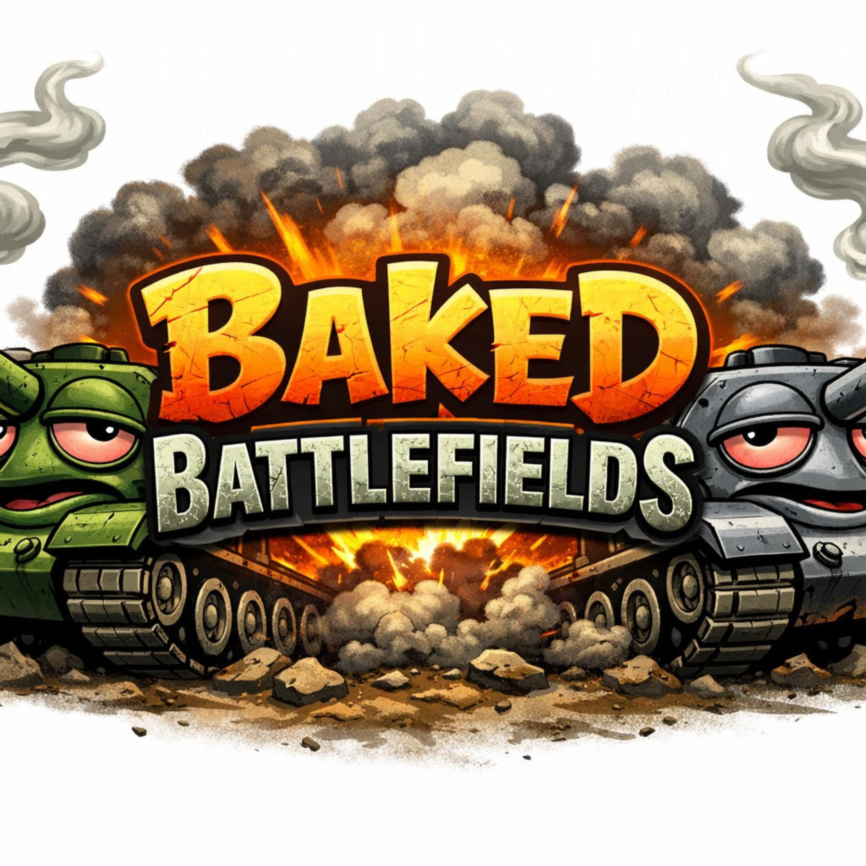 Baked Battlefields podcast artwork