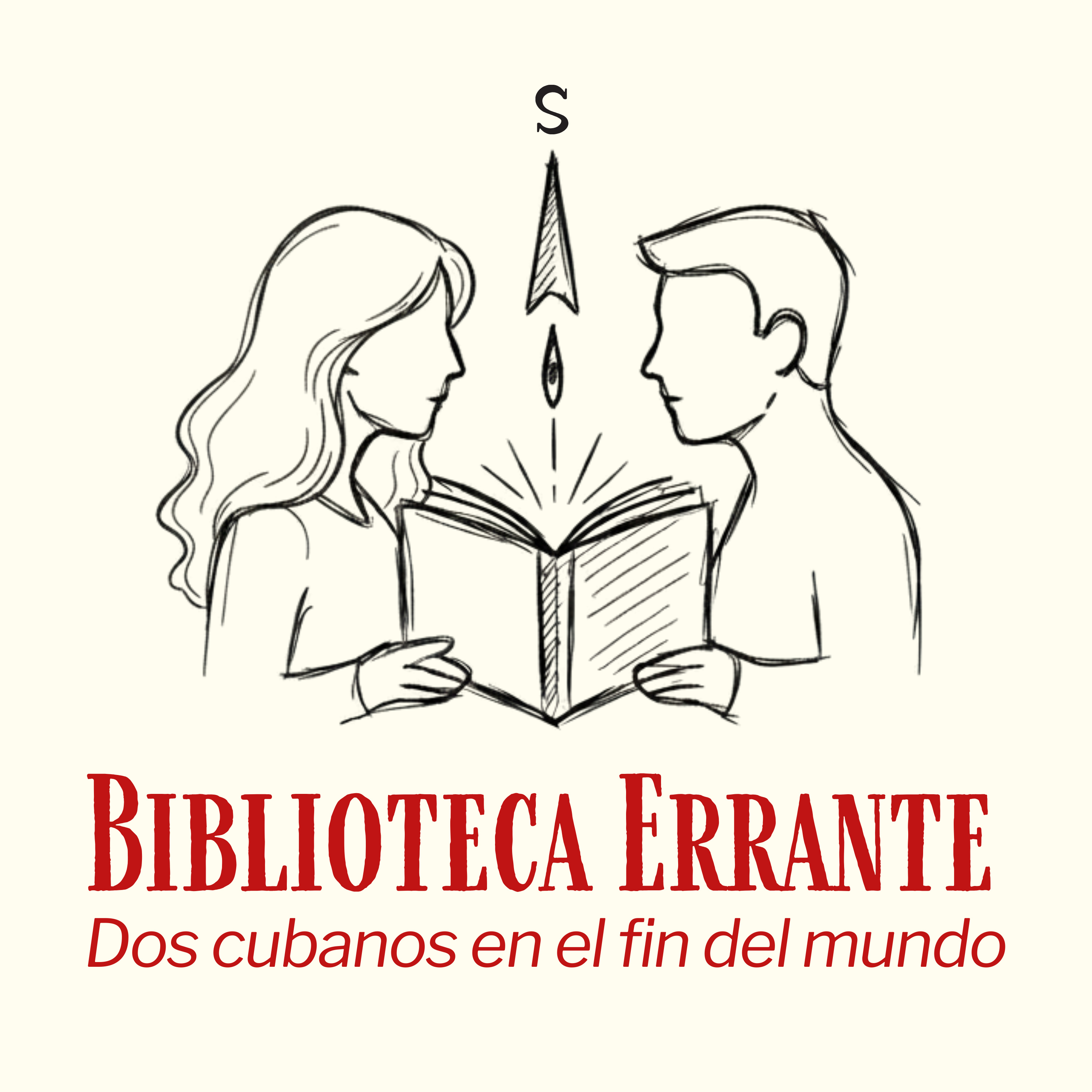 Biblioteca Errante. Dos cubanos en el fin del mundo