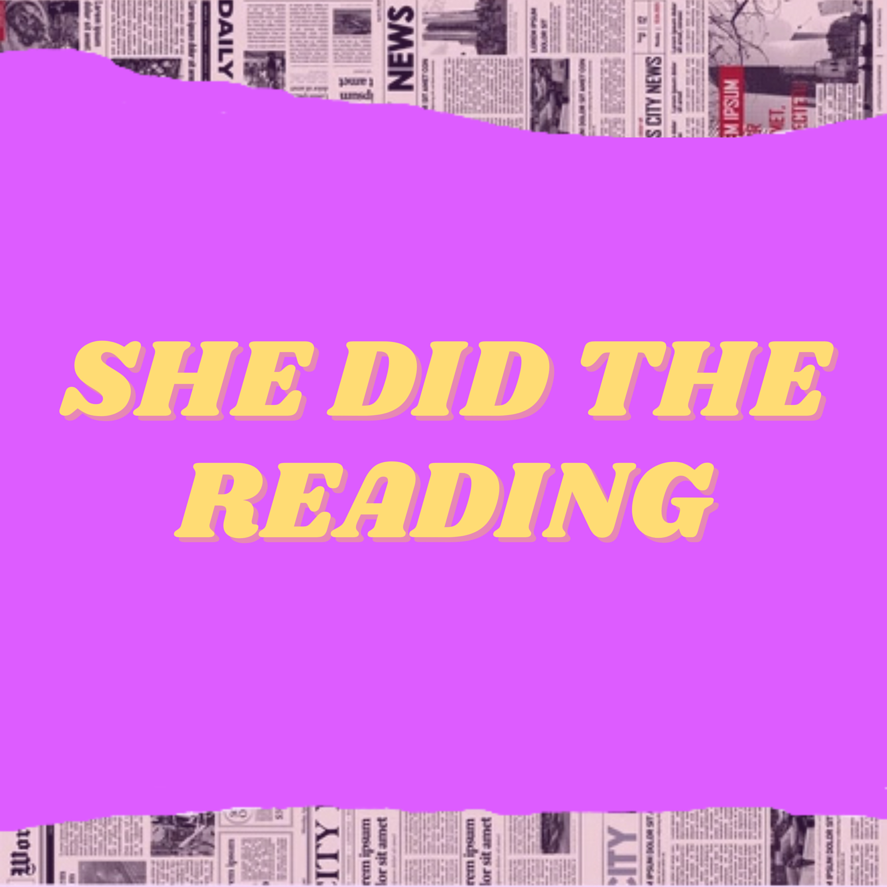 She Did The Reading podcast artwork