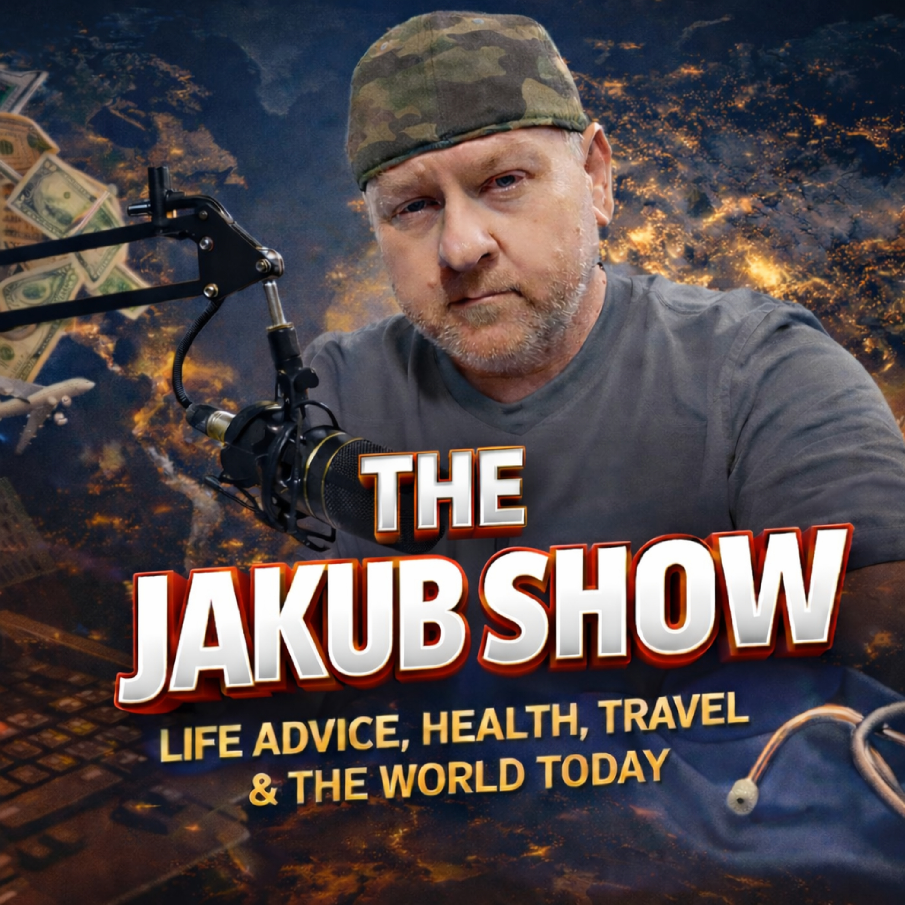 The Jakub Show: Life Advice, Health, Travel & The World Today cover art