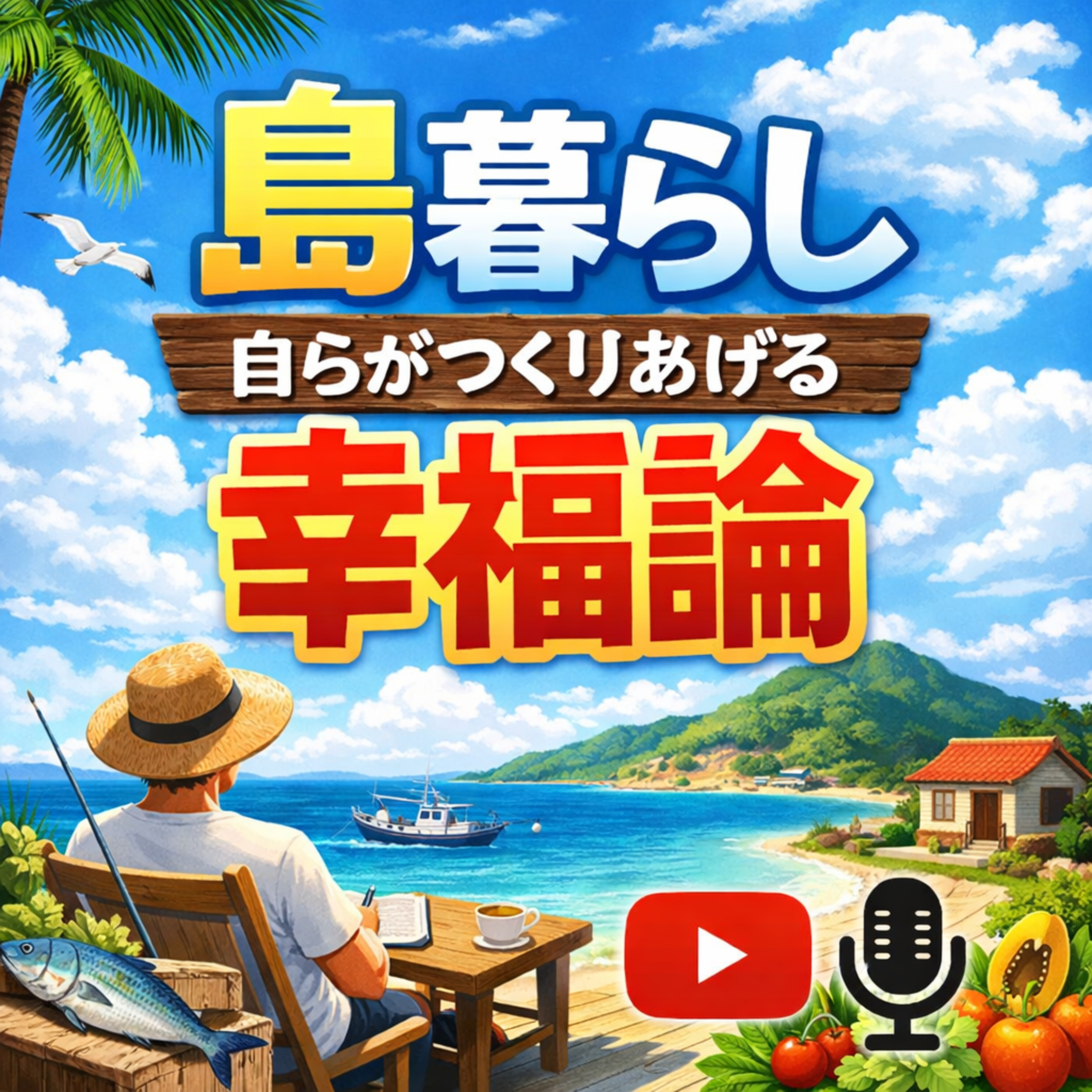 島暮らし　自らがつくりあげる幸福論 cover art