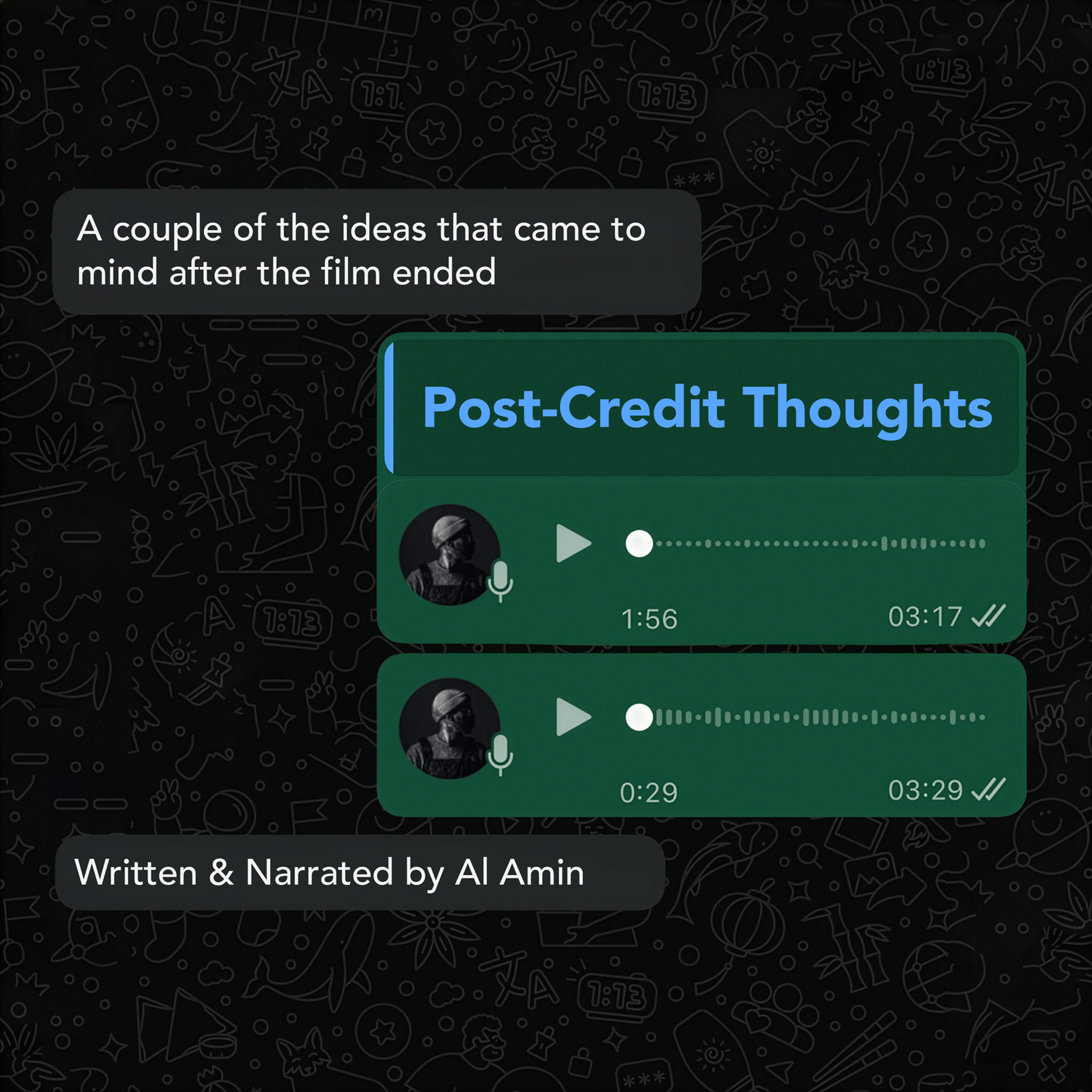 Post-Credit Thoughts podcast artwork