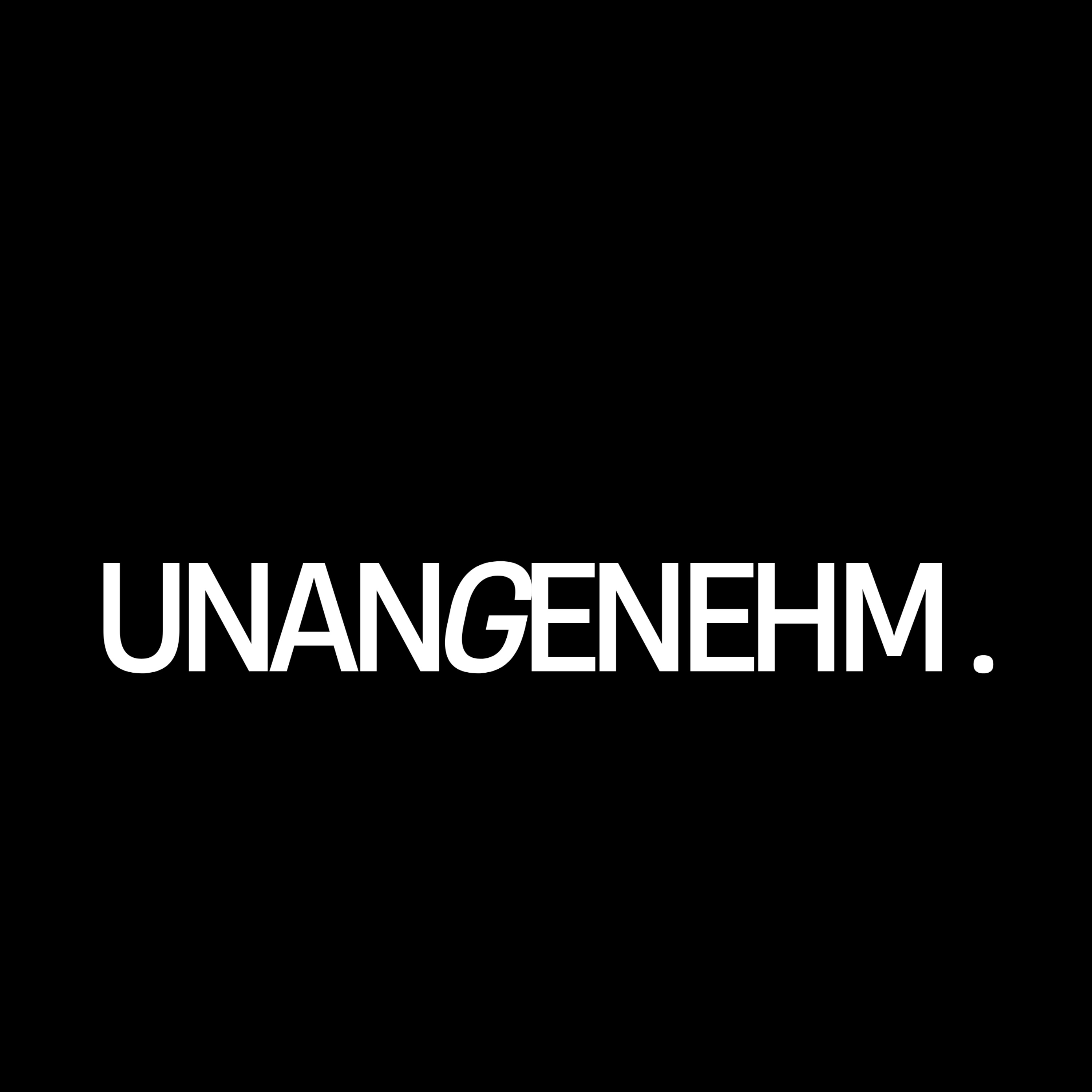 UNANGENEHM. podcast artwork