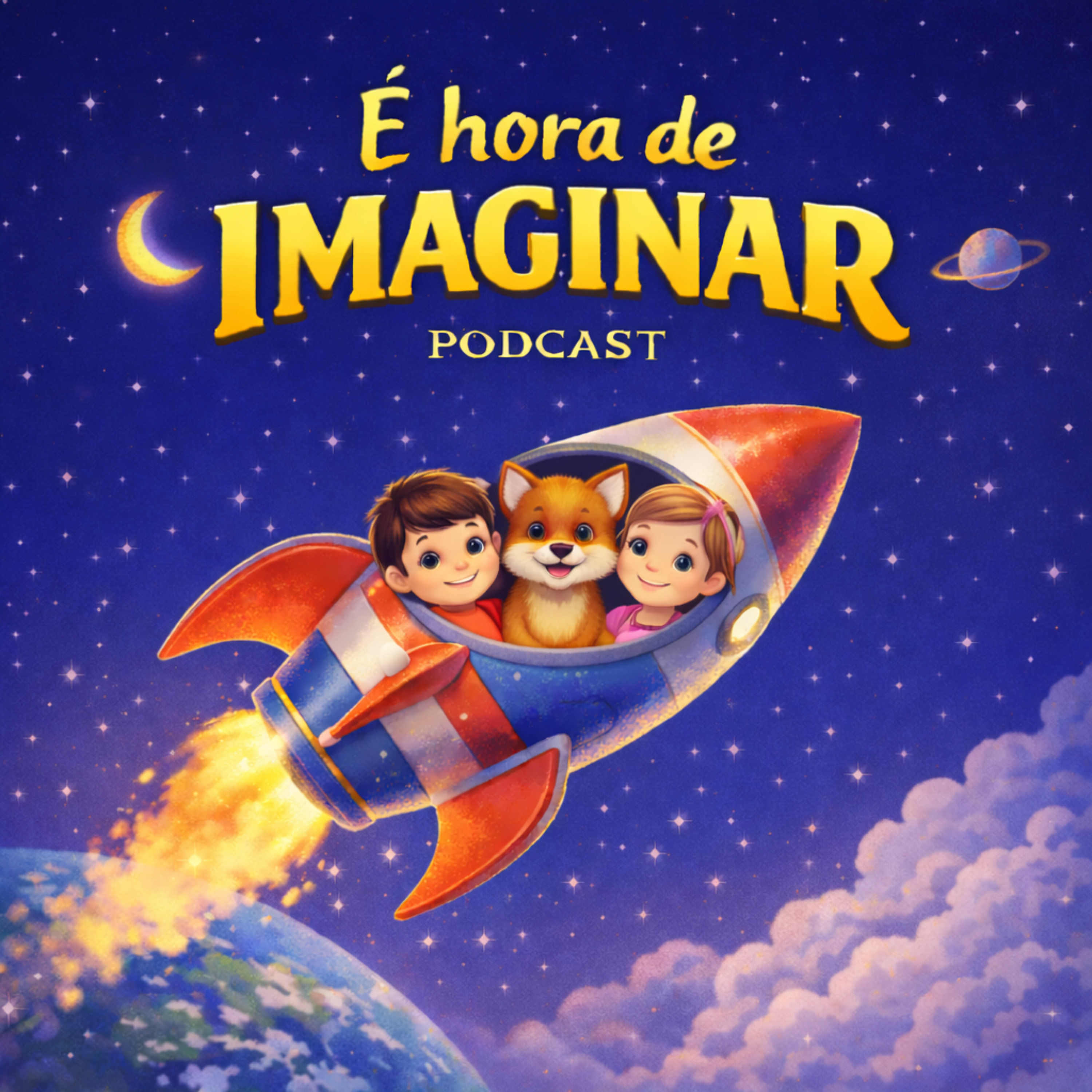 É Hora de Imaginar Podcast | Histórias Infantis Narradas
