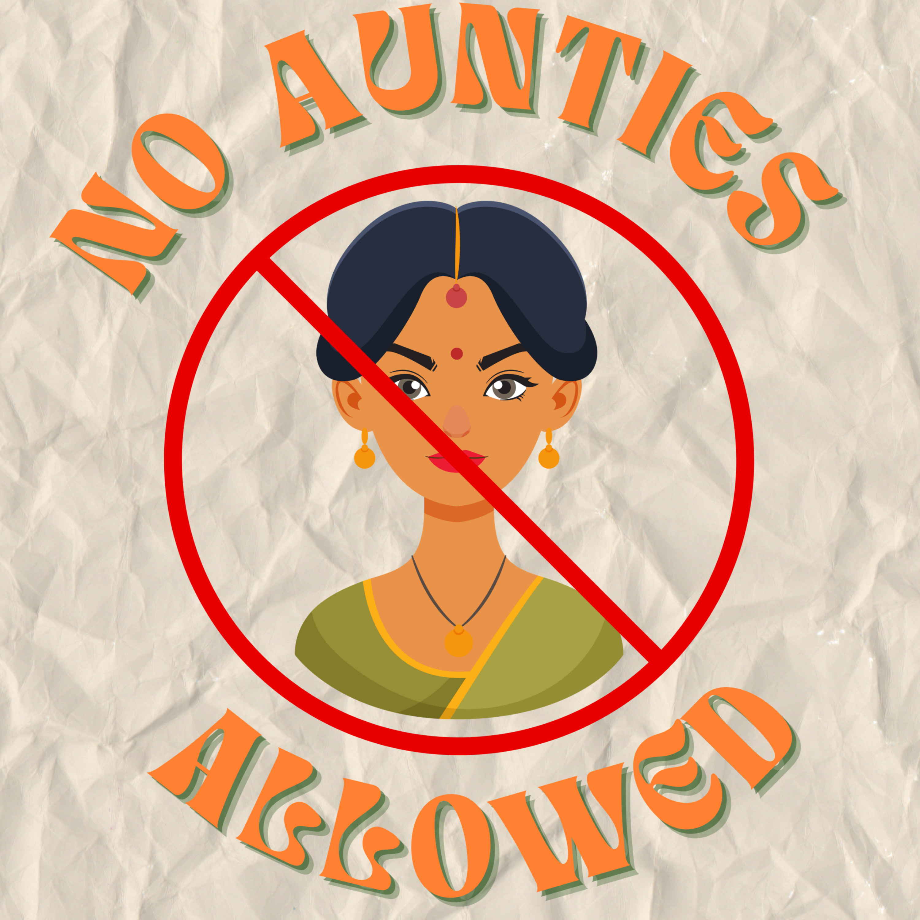 No Aunties Allowed cover art