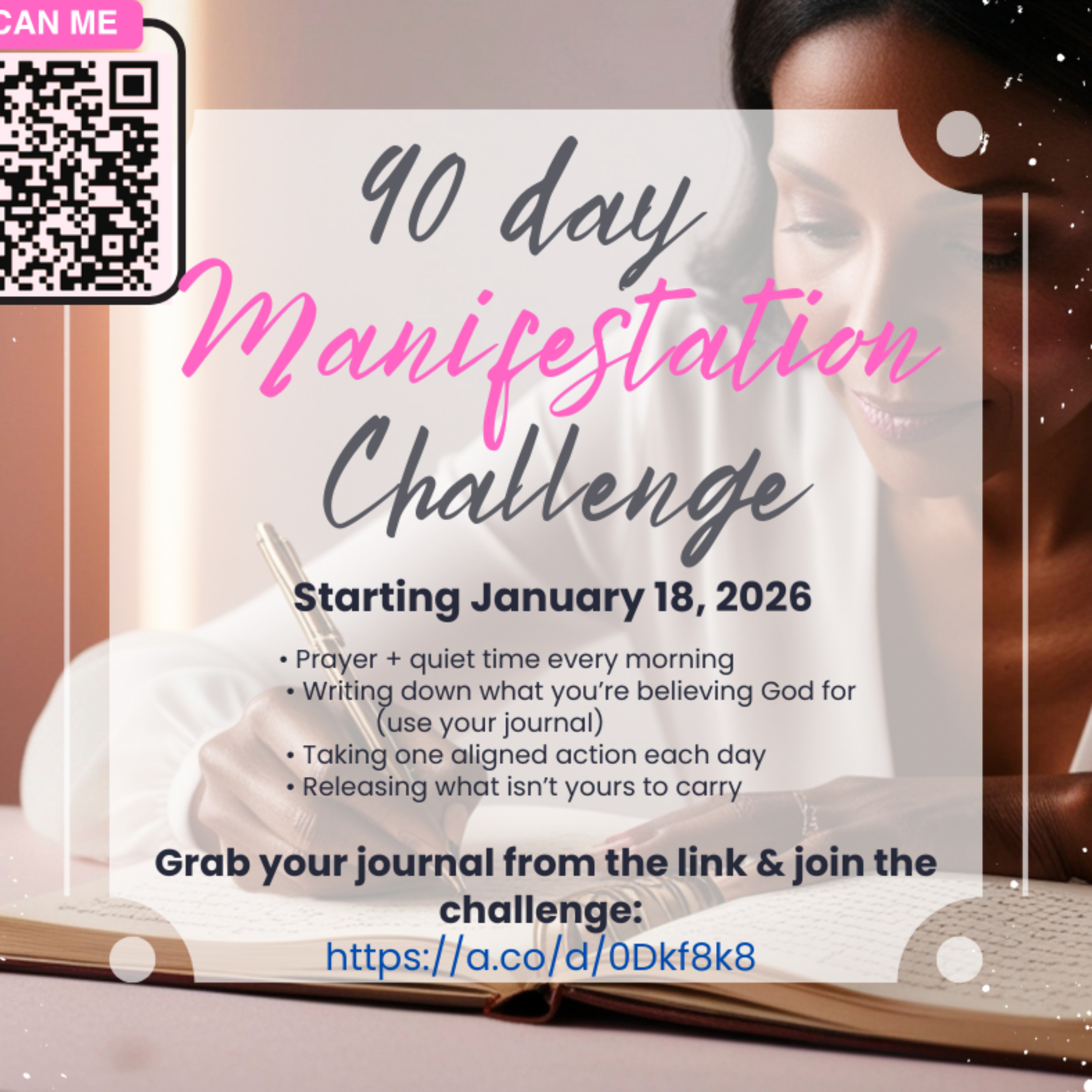 90 Manifestation Challenge podcast artwork