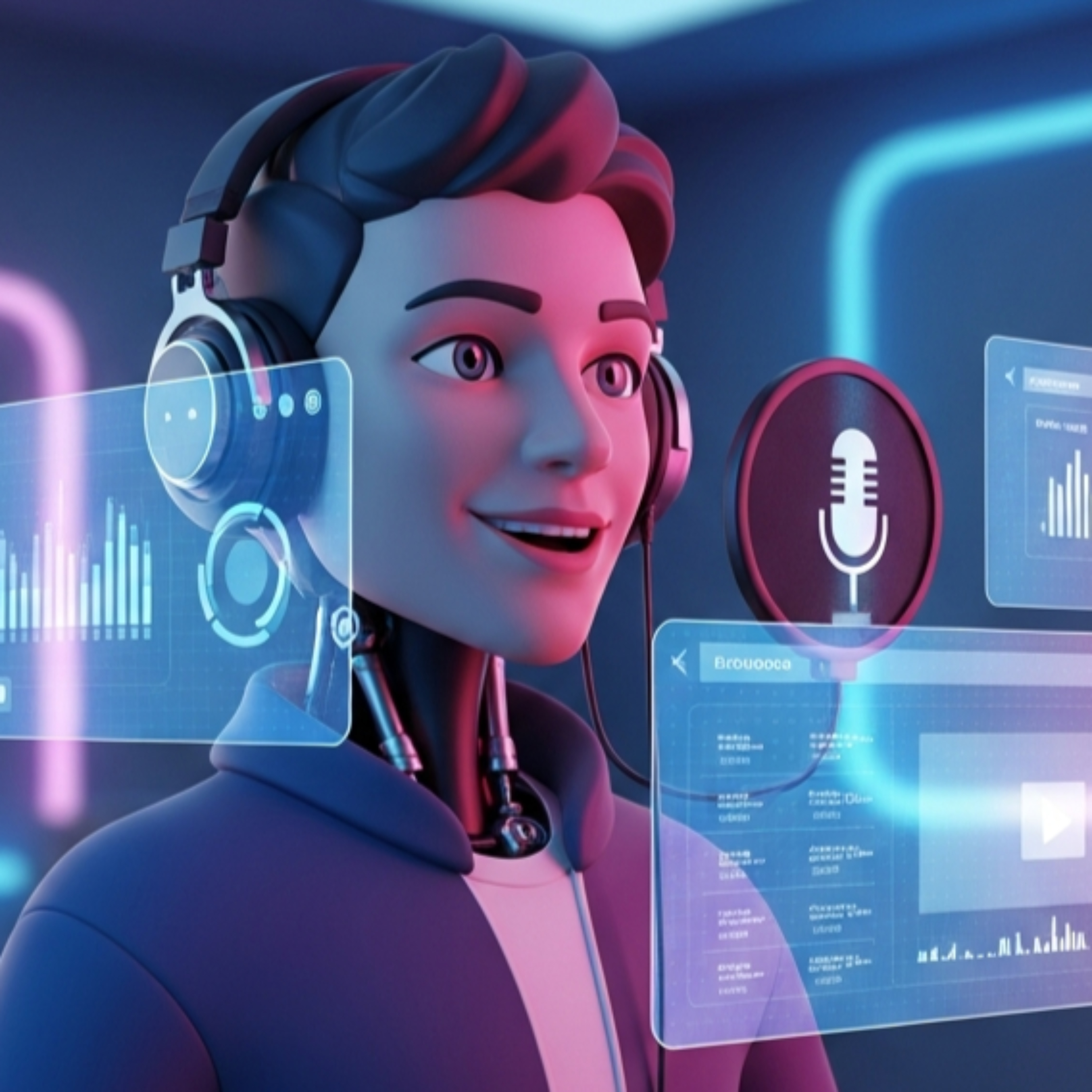 Create Expressive Digital Personalities for Intros, Reactions, And Social Content​ podcast artwork