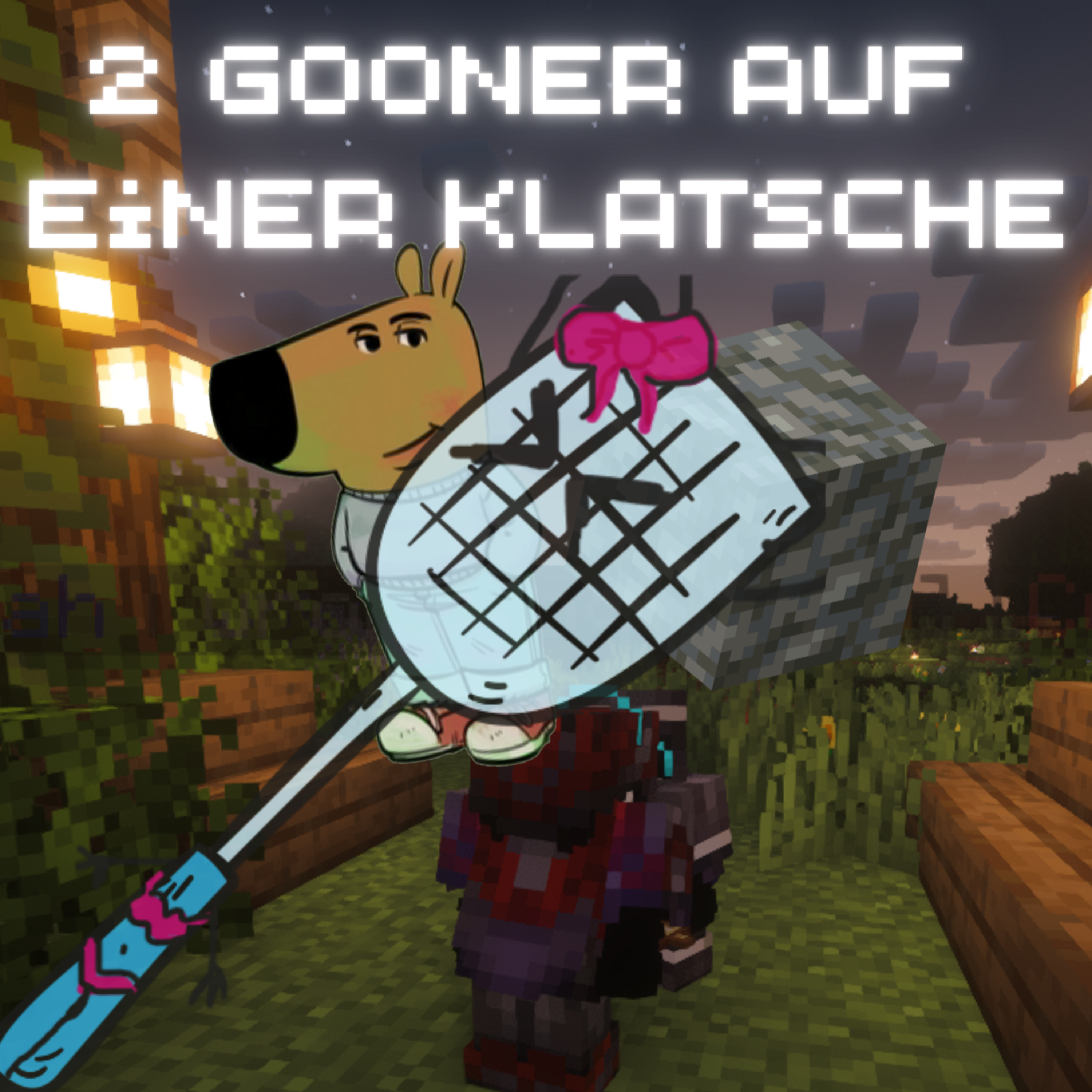 2 gooner auf einer Klatsche