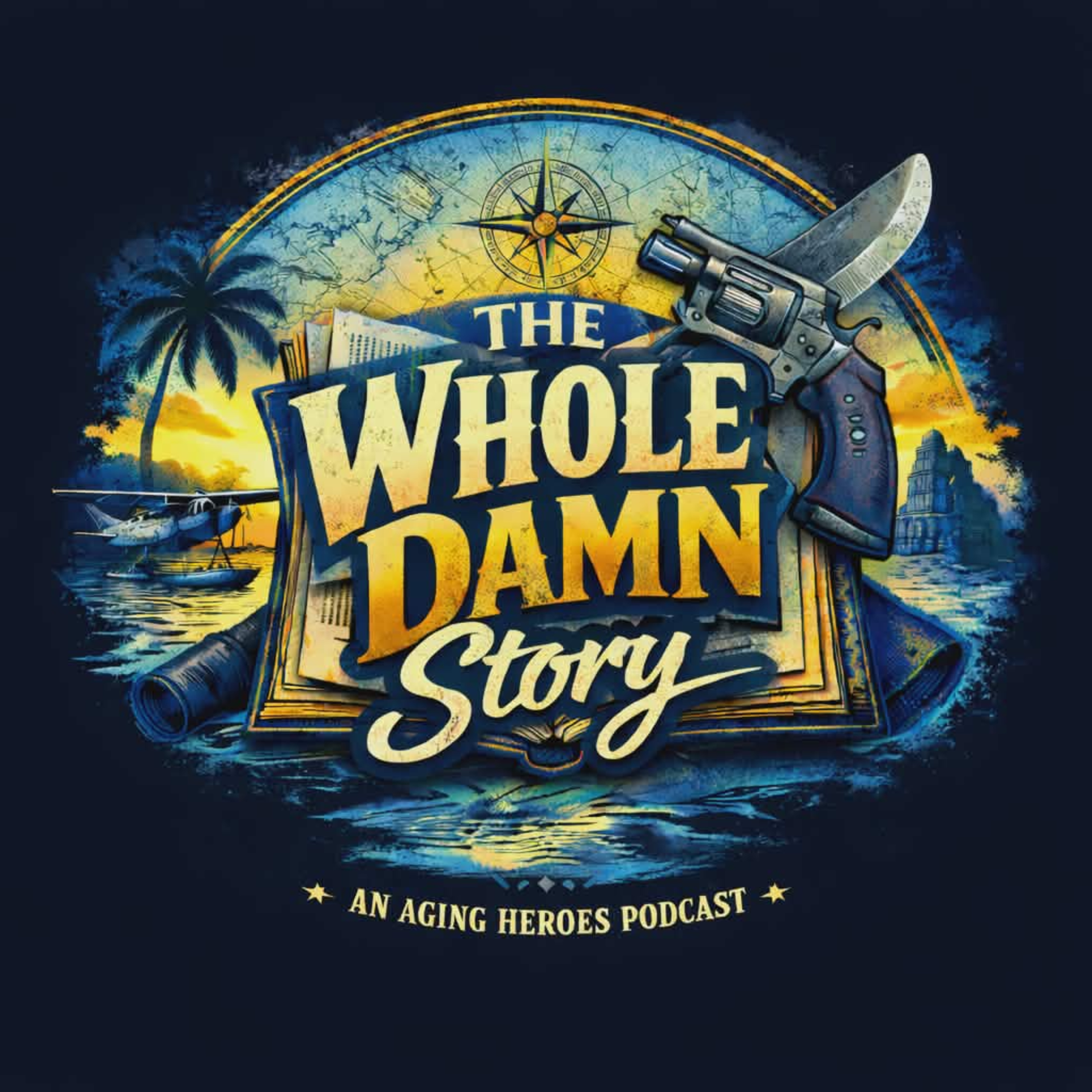 The Whole Damn Story podcast artwork