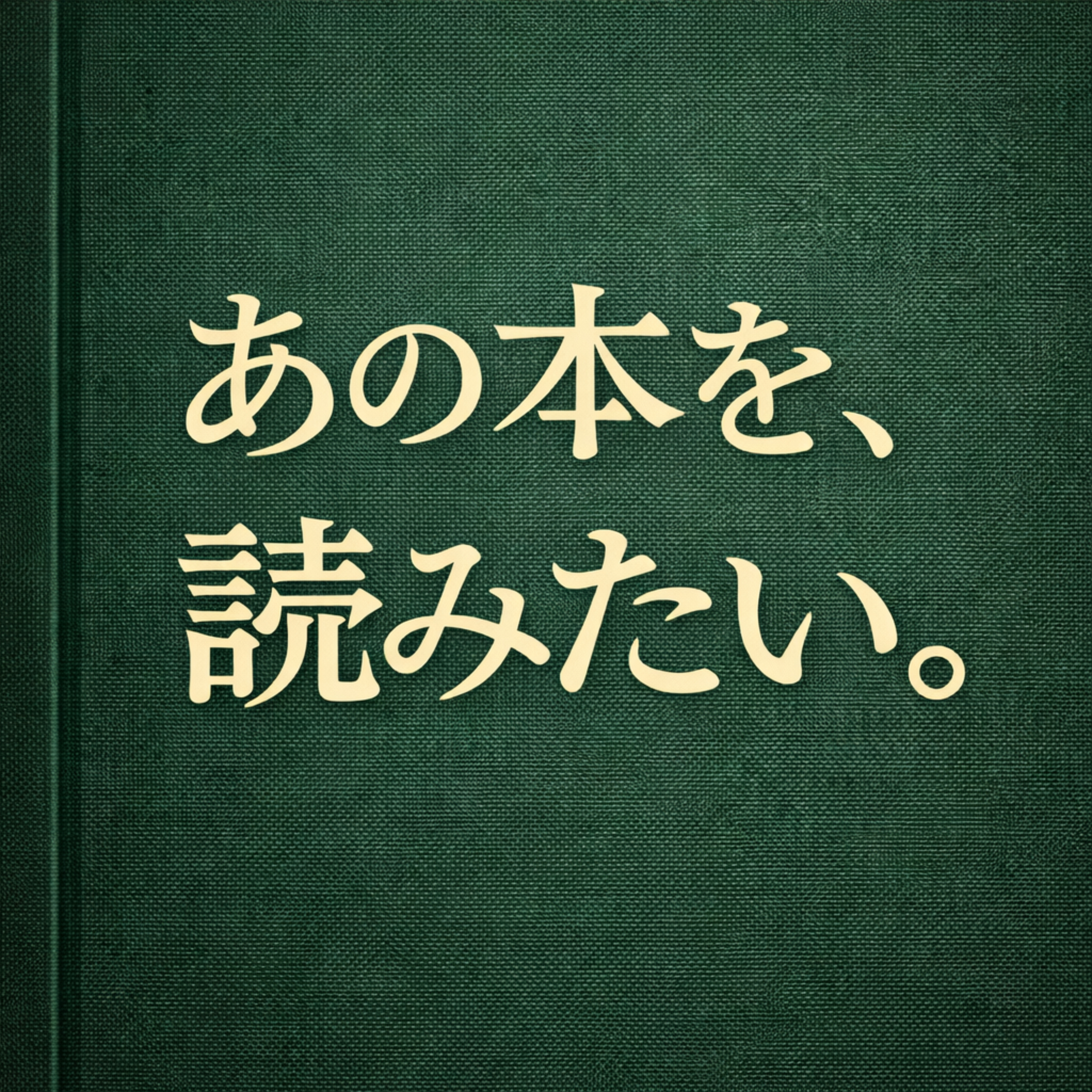 あの本を、読みたい。 podcast artwork