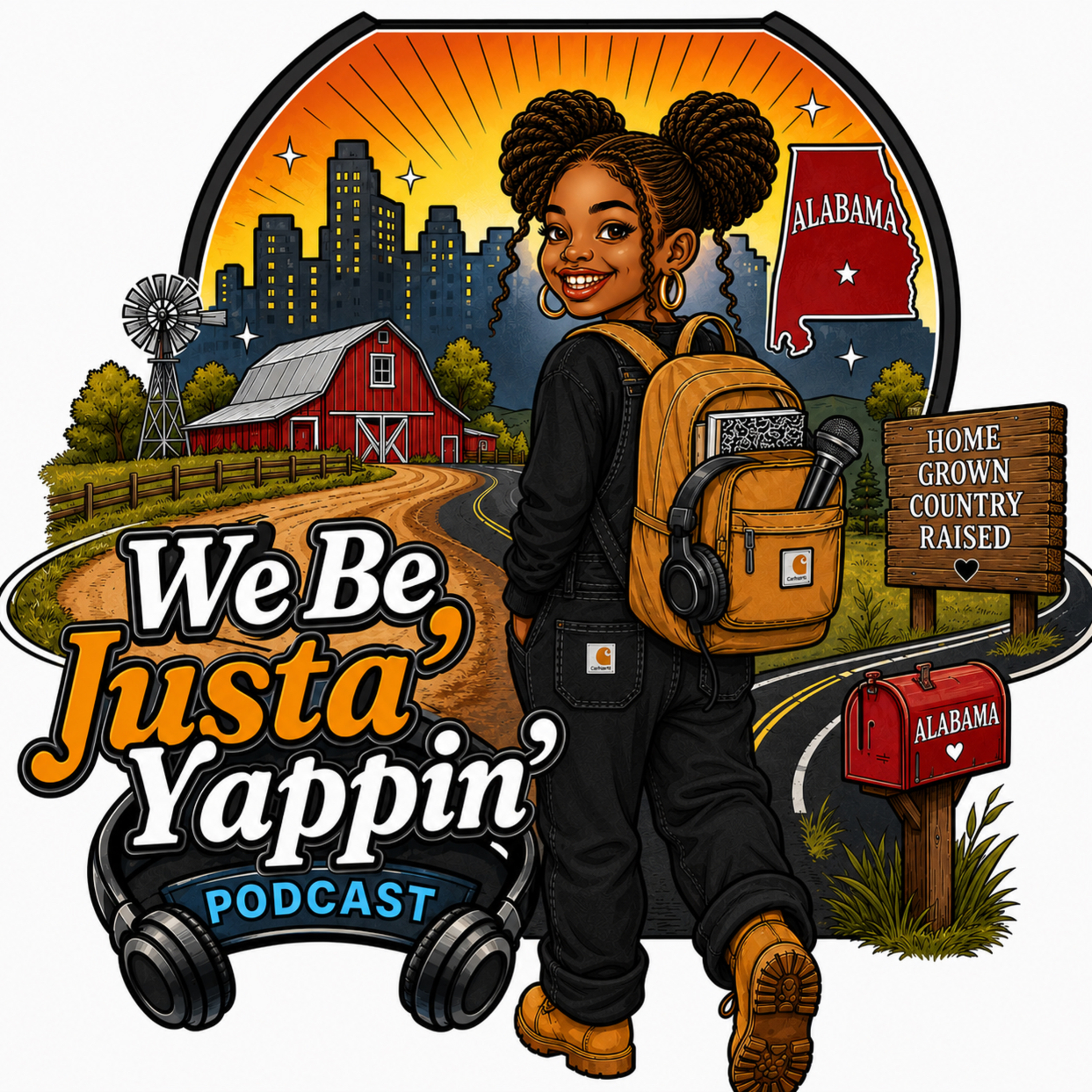 We Be Justa' Yappin' podcast artwork