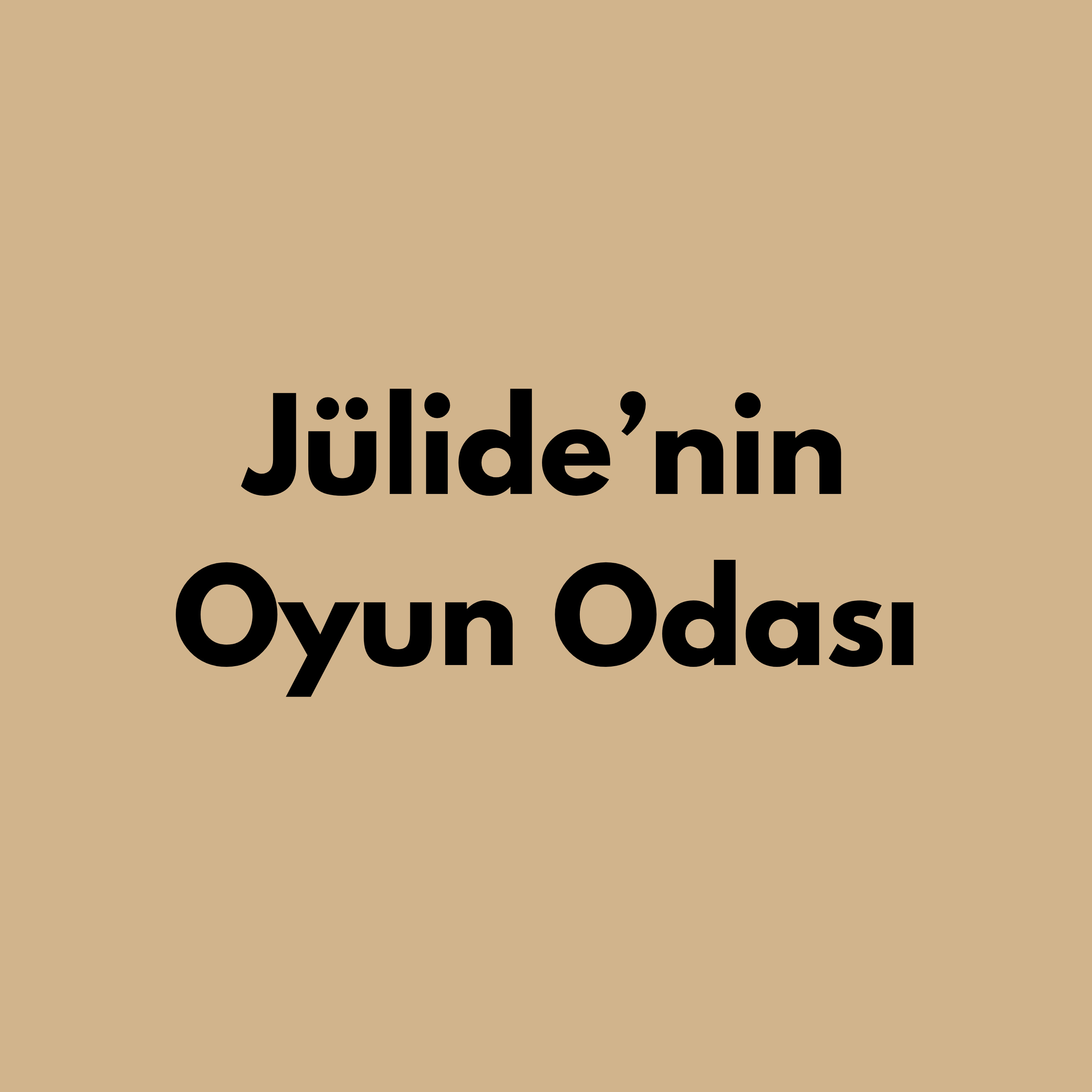 Jülide’nin Oyun Odası