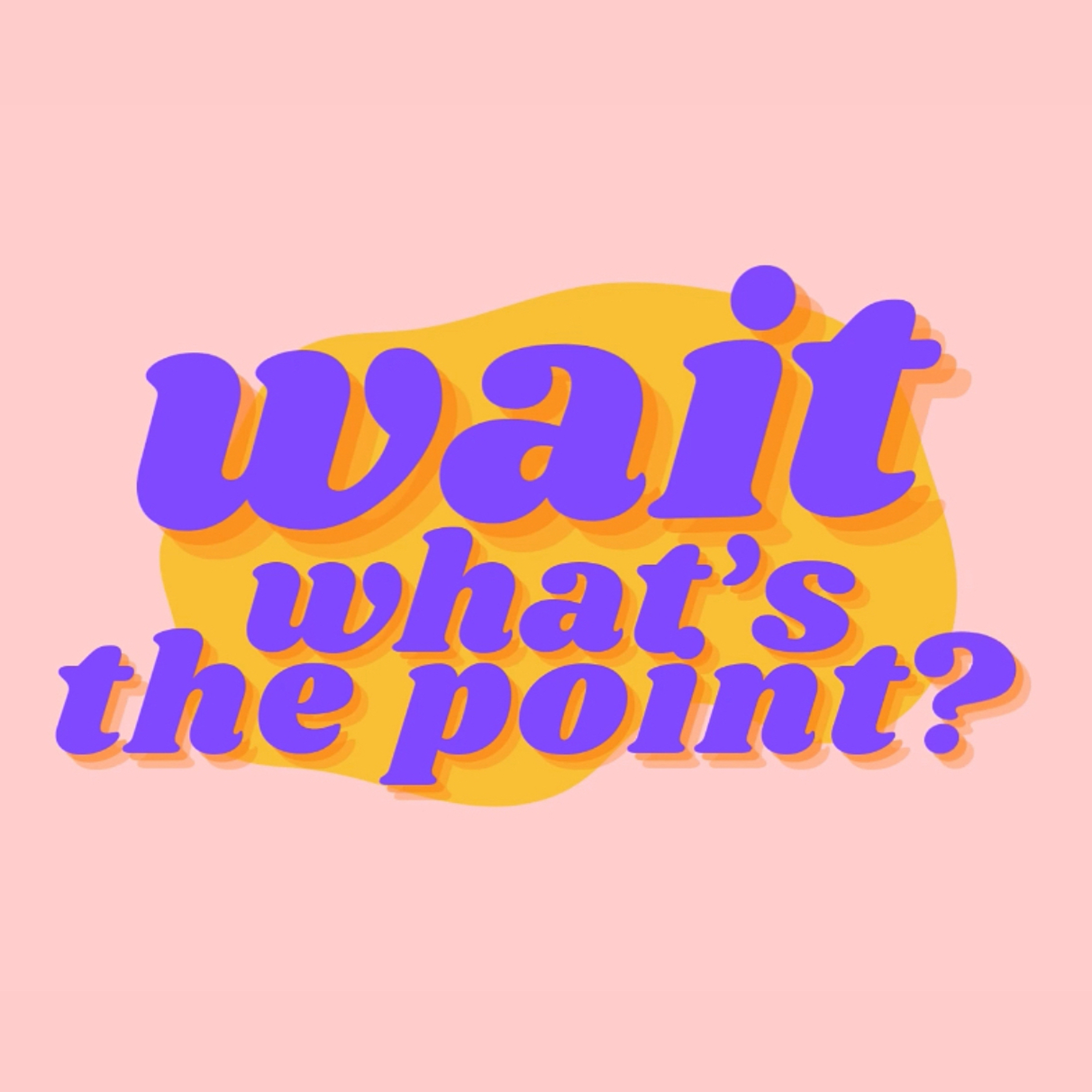 wait, what's the point? cover art
