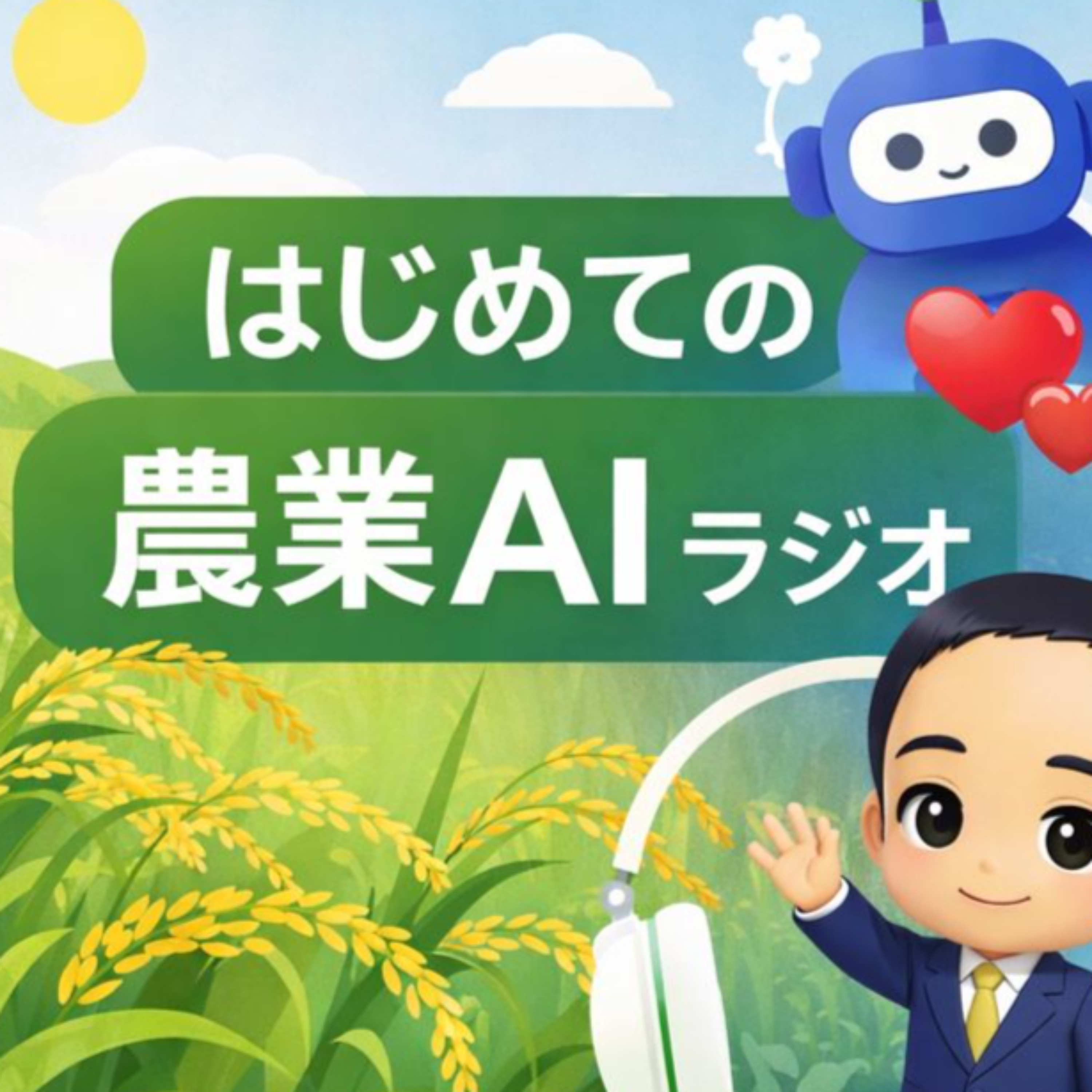 はじめての農業AIラジオ cover art
