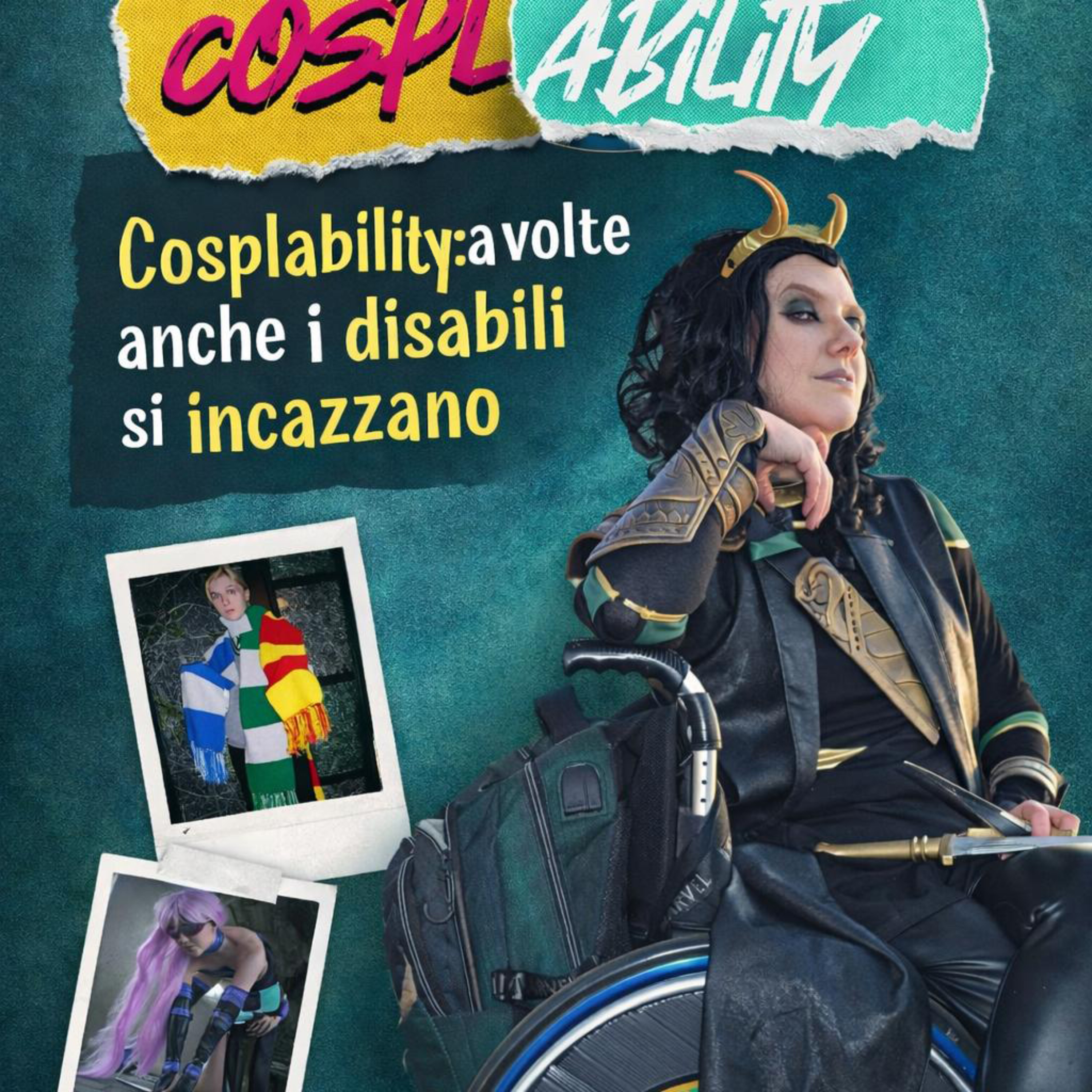 Cosplability: a volte anche i disabili si incazzano podcast artwork