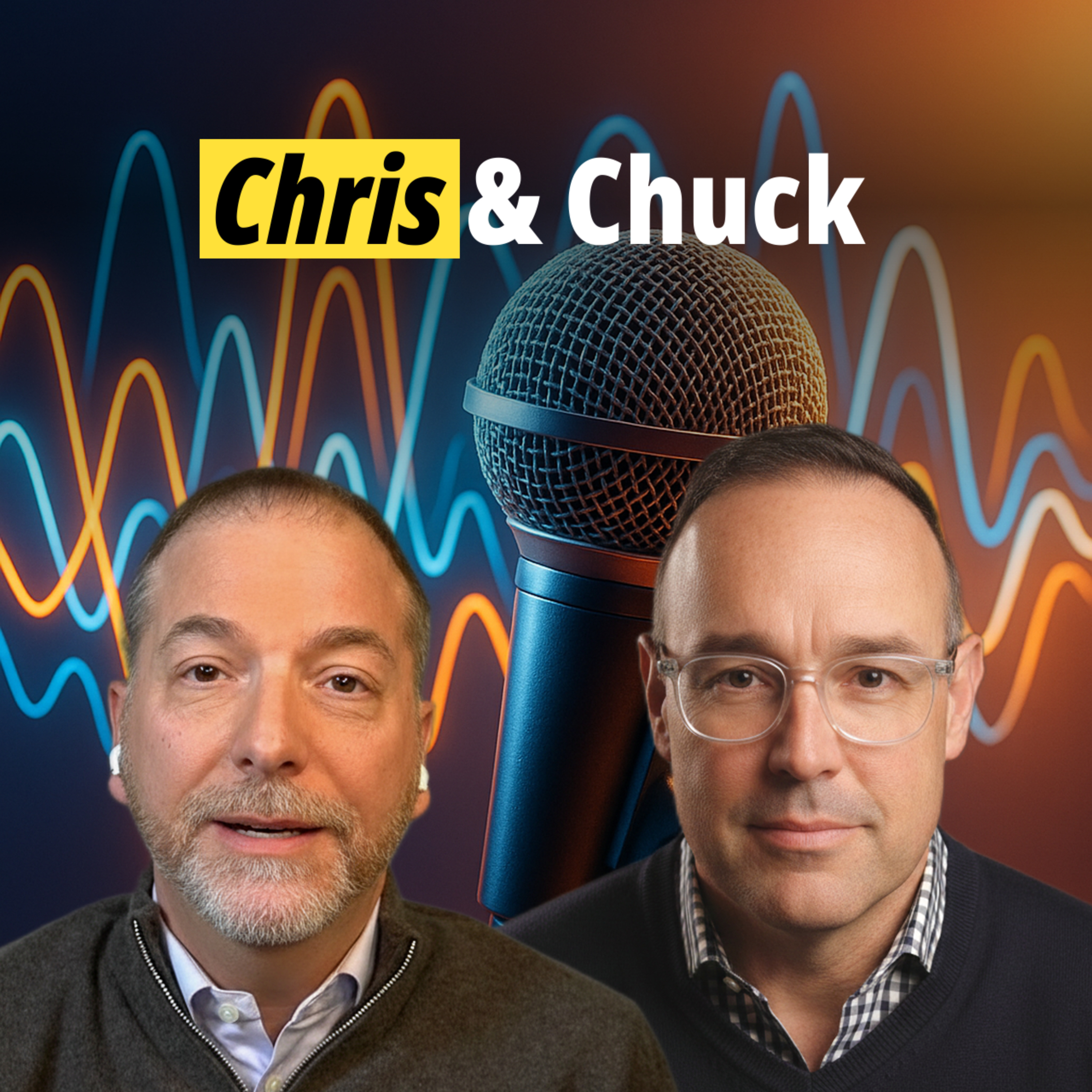 Chris and Chuck Chop It Up podcast artwork