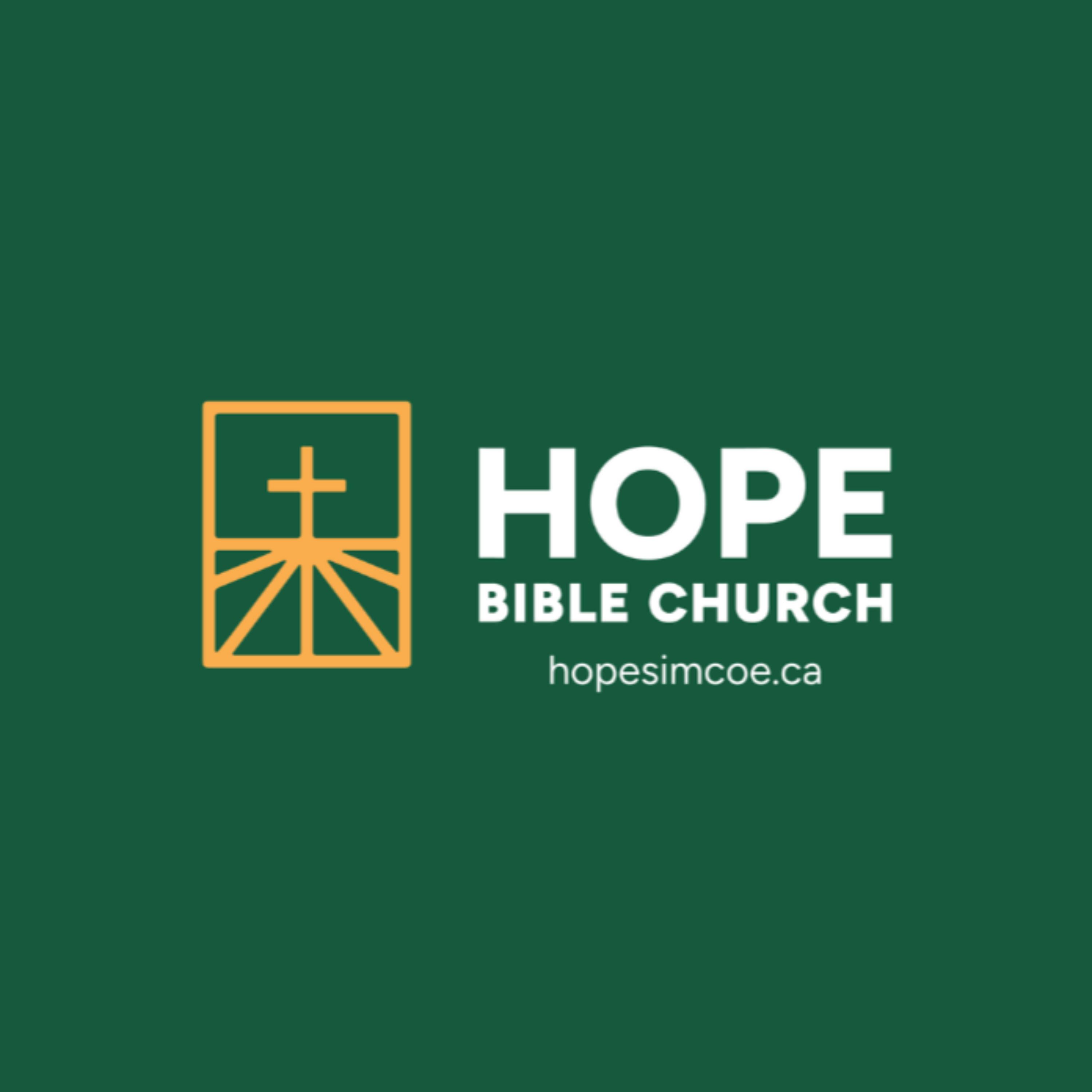 Hope Bible Church Simcoe Sermons
