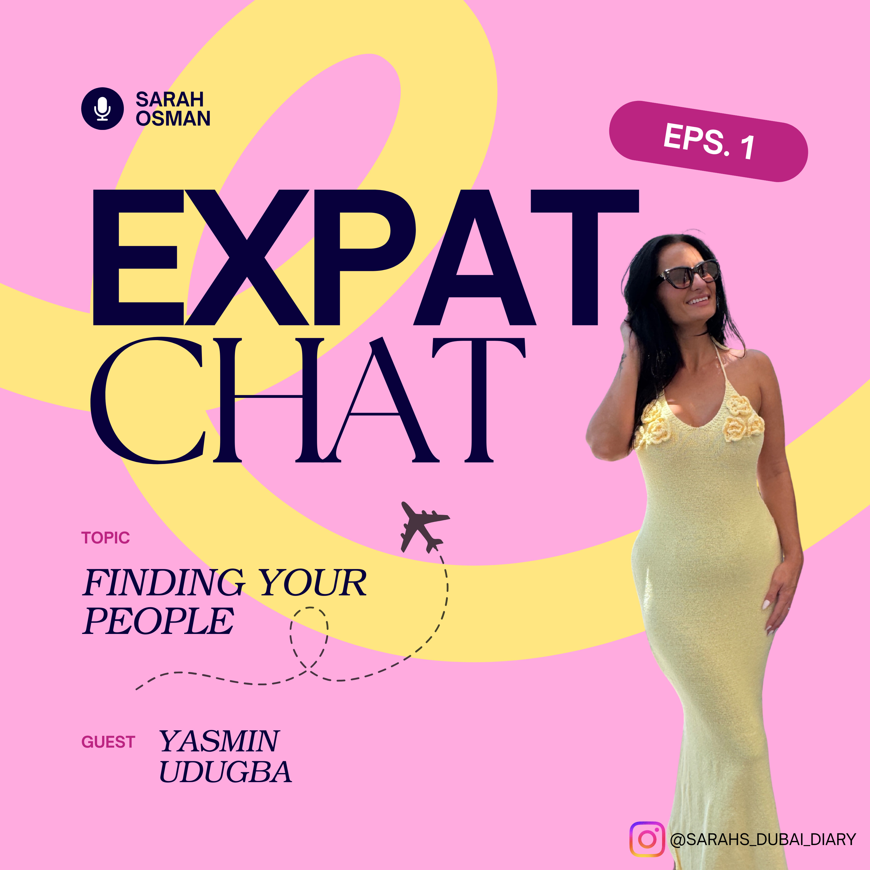 EXPAT CHAT ep1 'FINDING YOUR PEOPLE' podcast artwork