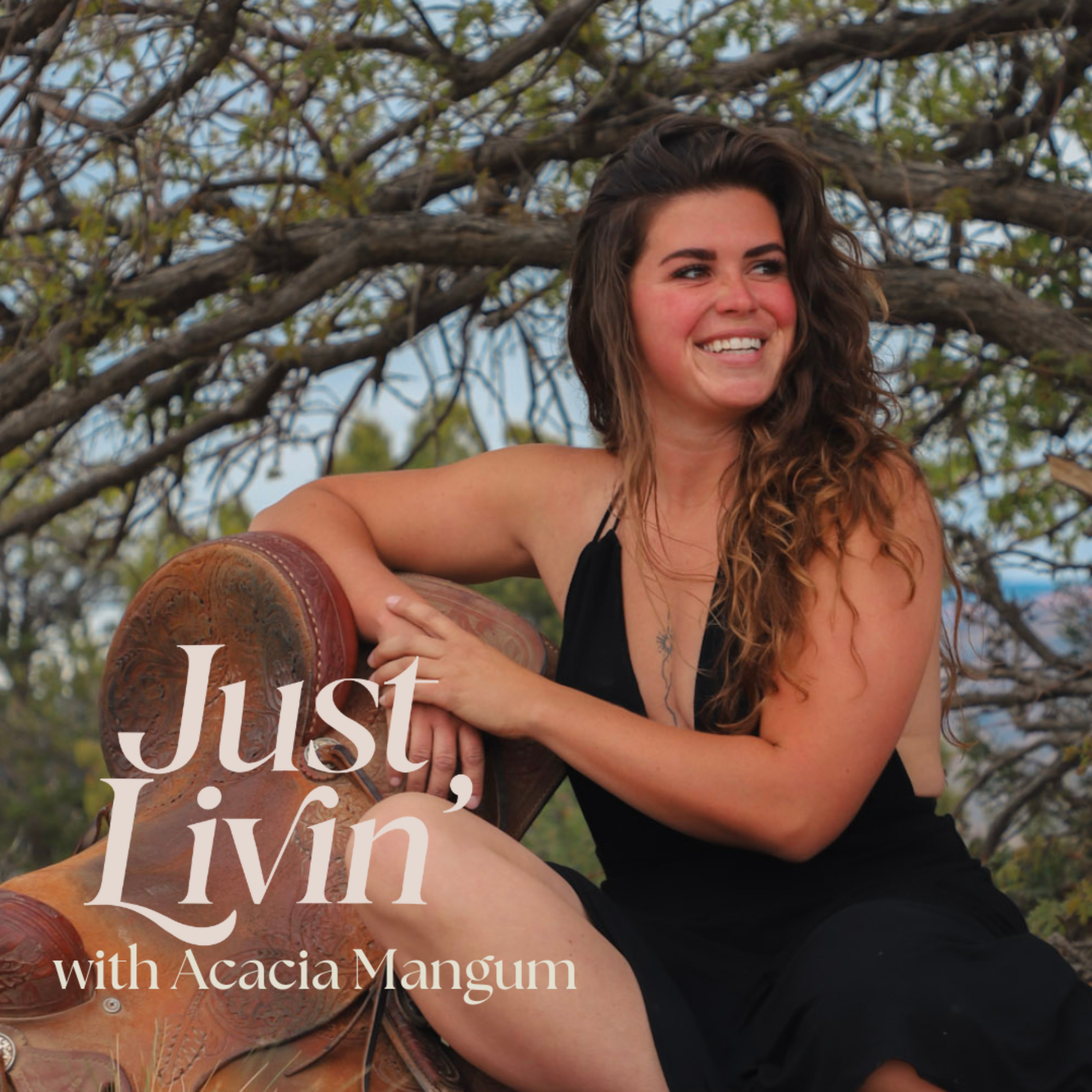 Just Livin with Acacia Mangum cover art