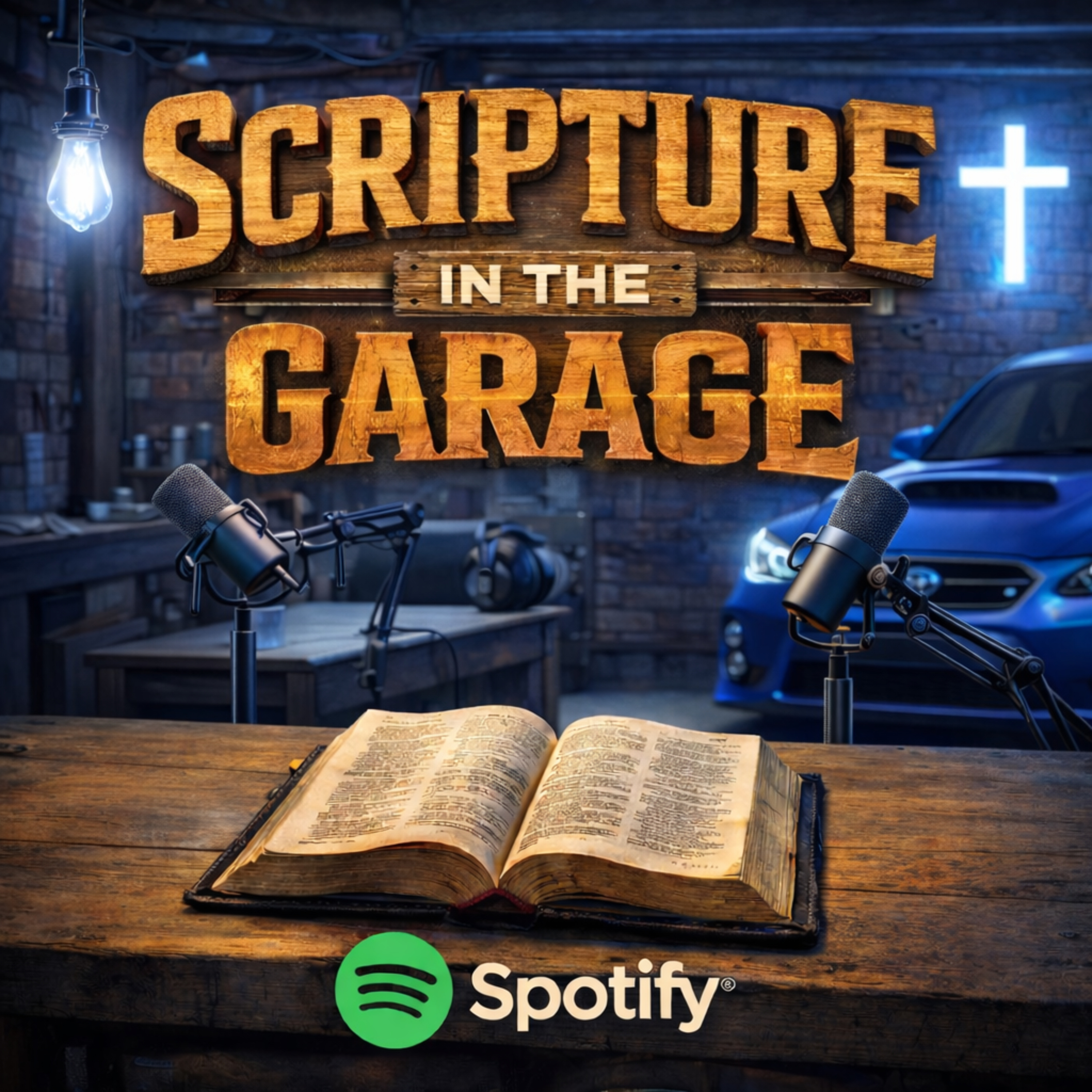 Scripture In The Garage