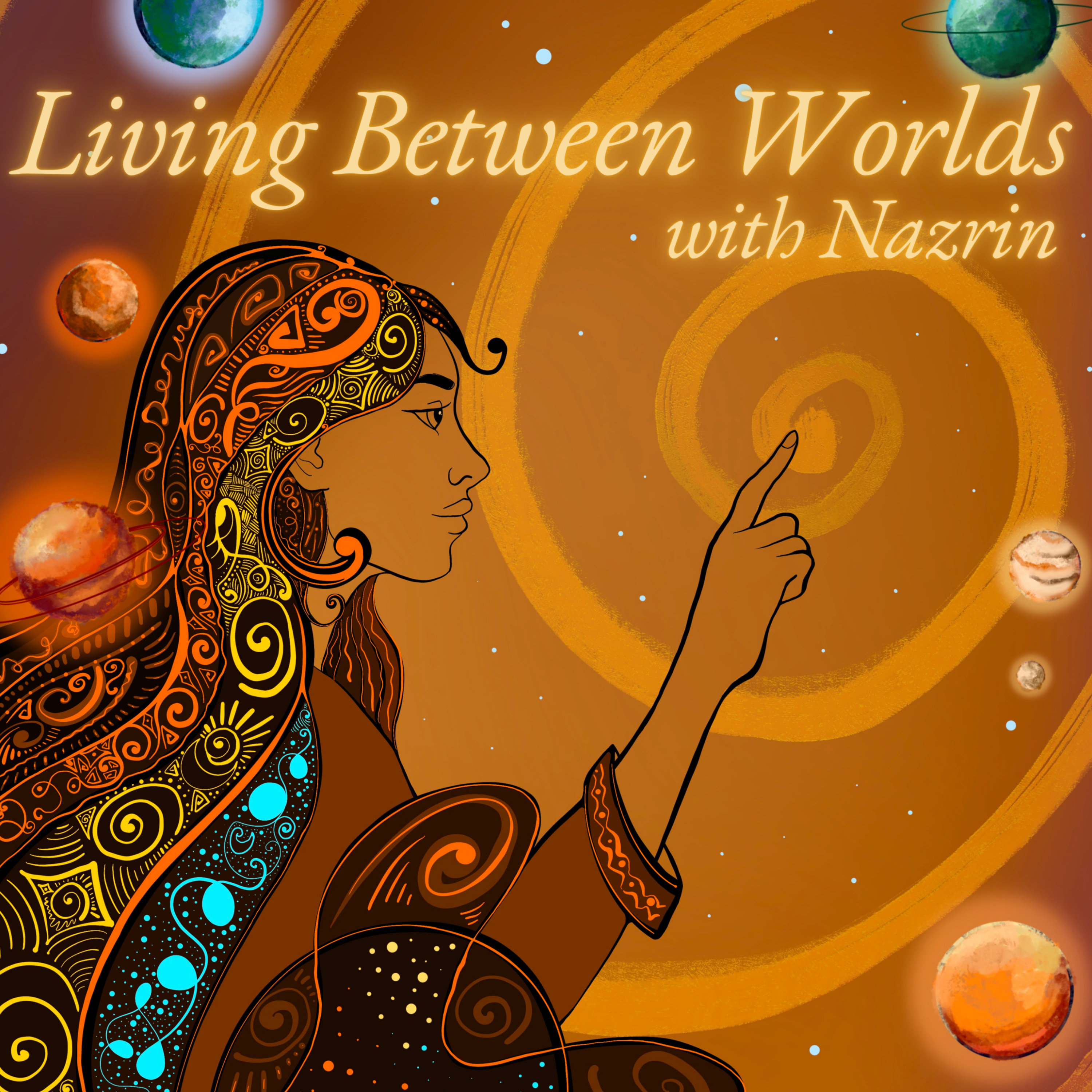 Living Between Worlds with Nazrin cover art