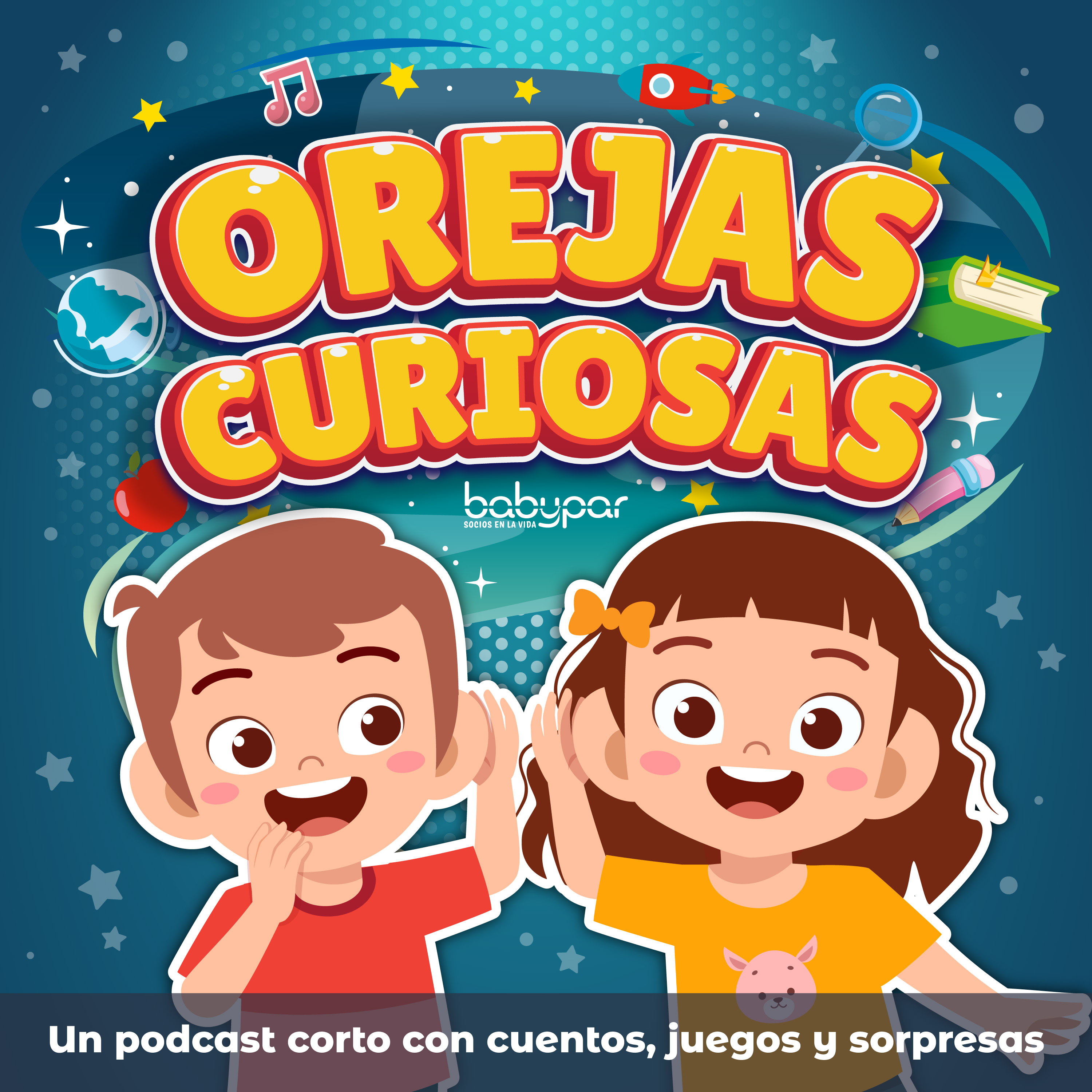 Orejas Curiosas | Un podcast corto con cuentos, juegos y sorpresas podcast artwork