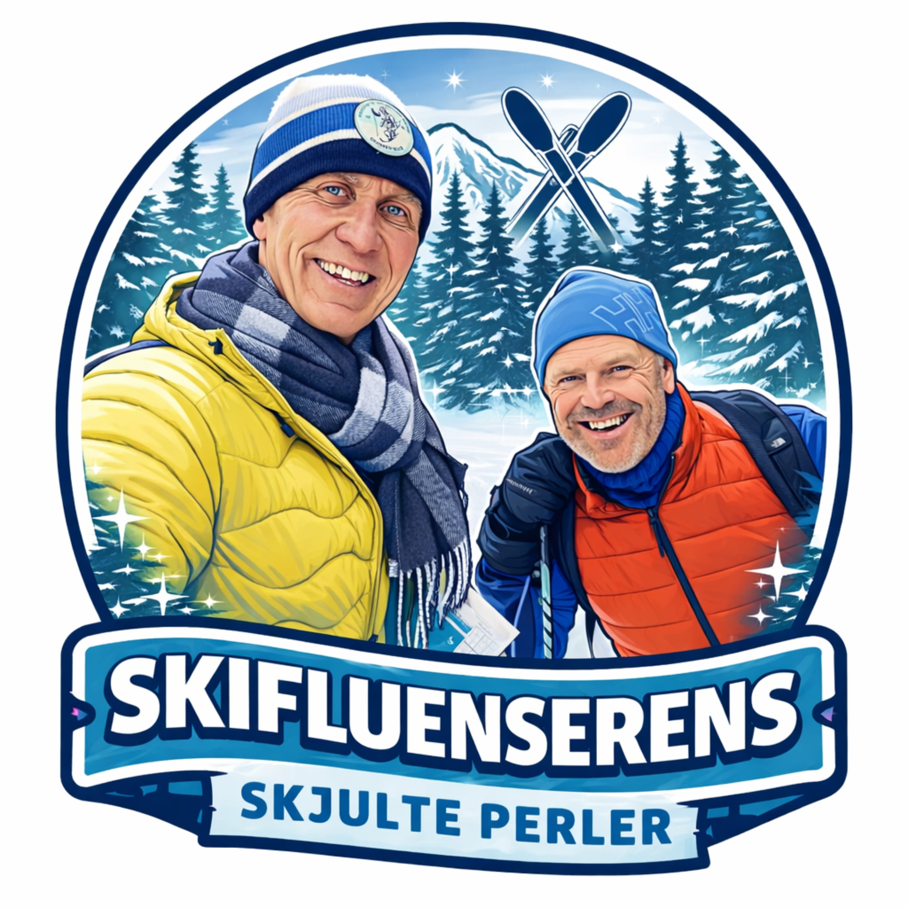 Skifluenserens skjulte perler podcast artwork