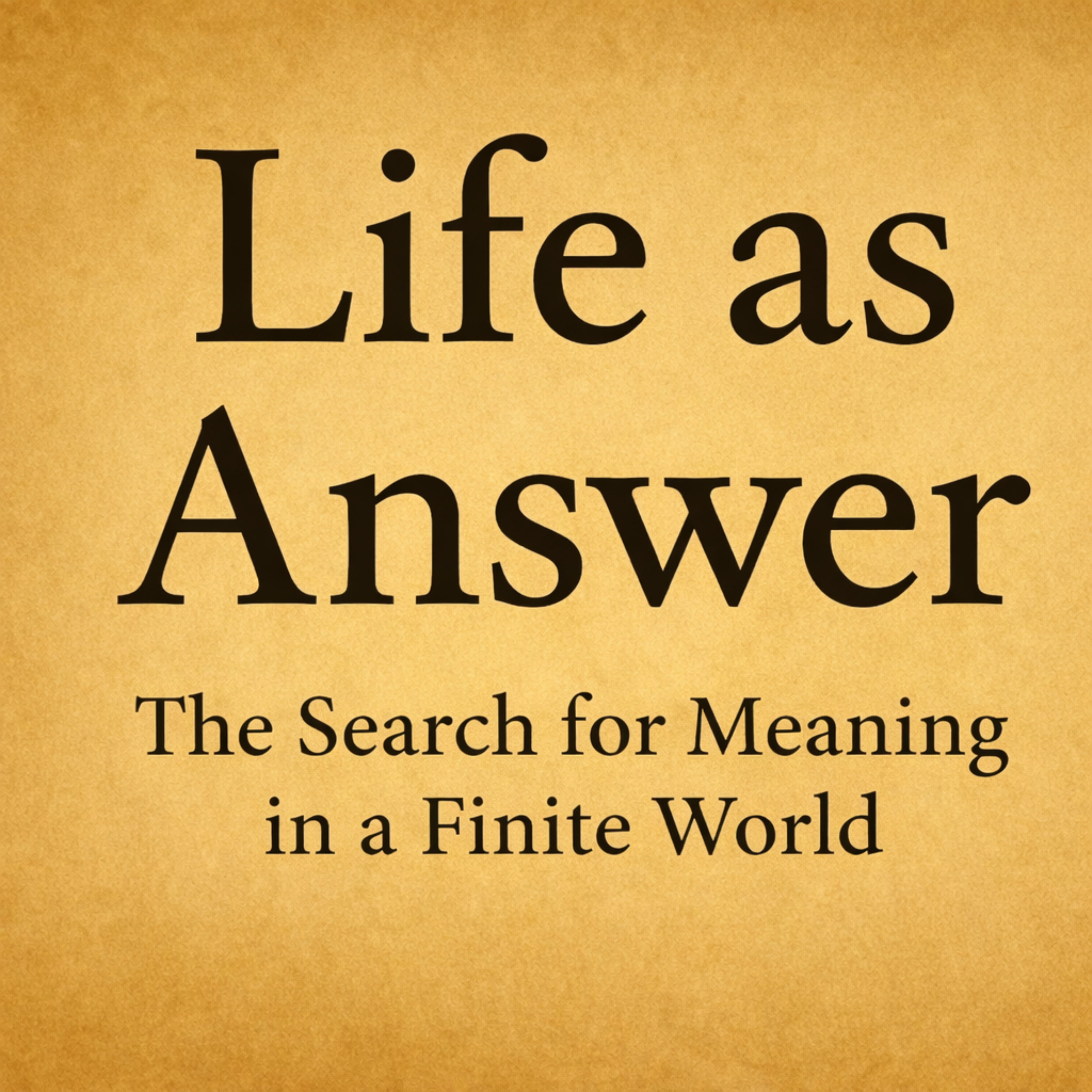 Life As Answer podcast artwork